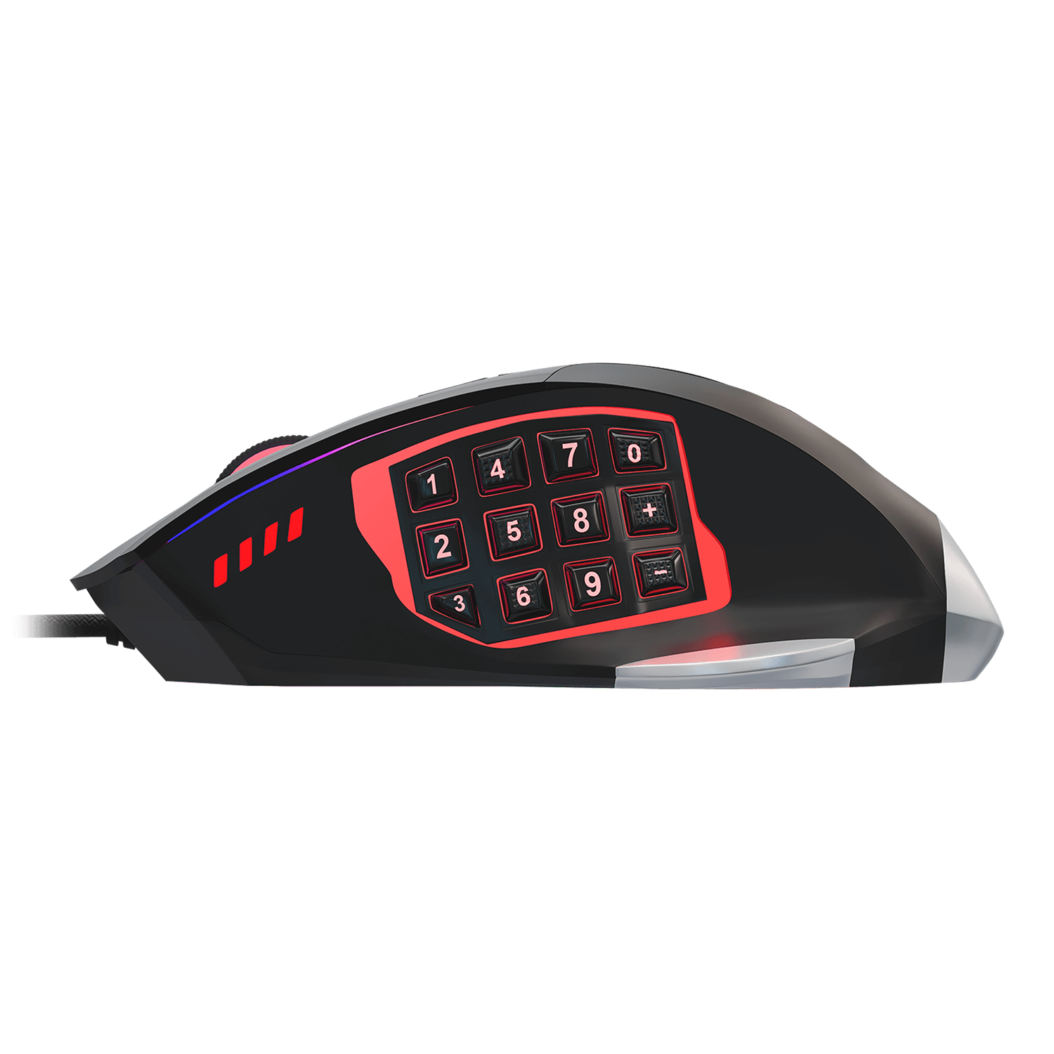 Epsilon Wired MMO Gaming Mouse with RGB