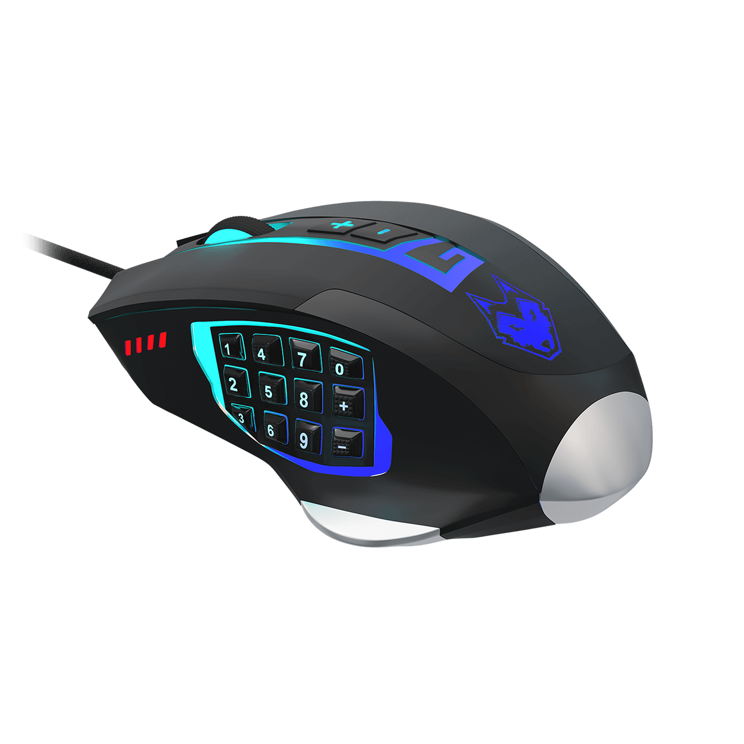 Epsilon Wired MMO Gaming Mouse with RGB