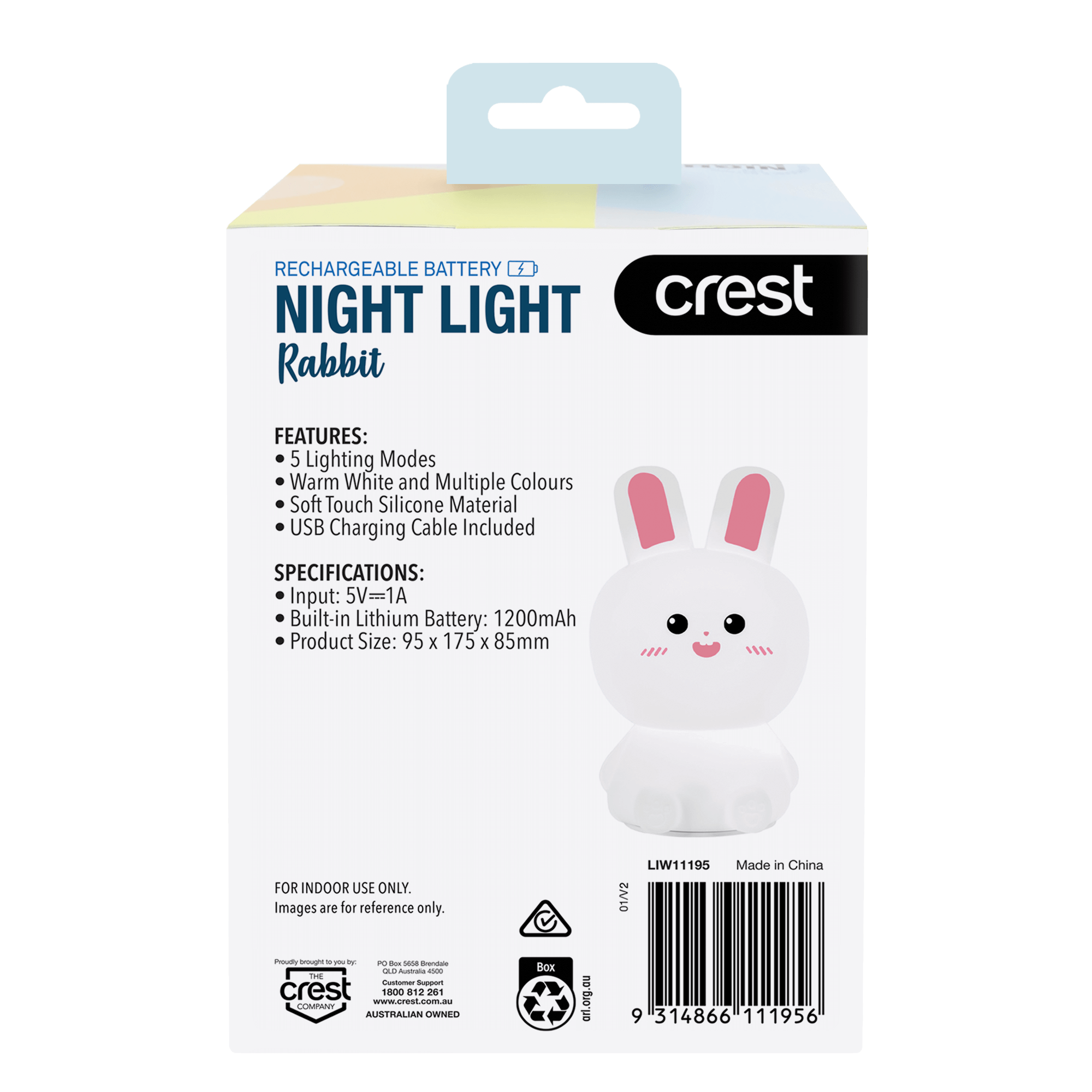 Rabbit LED Night Light