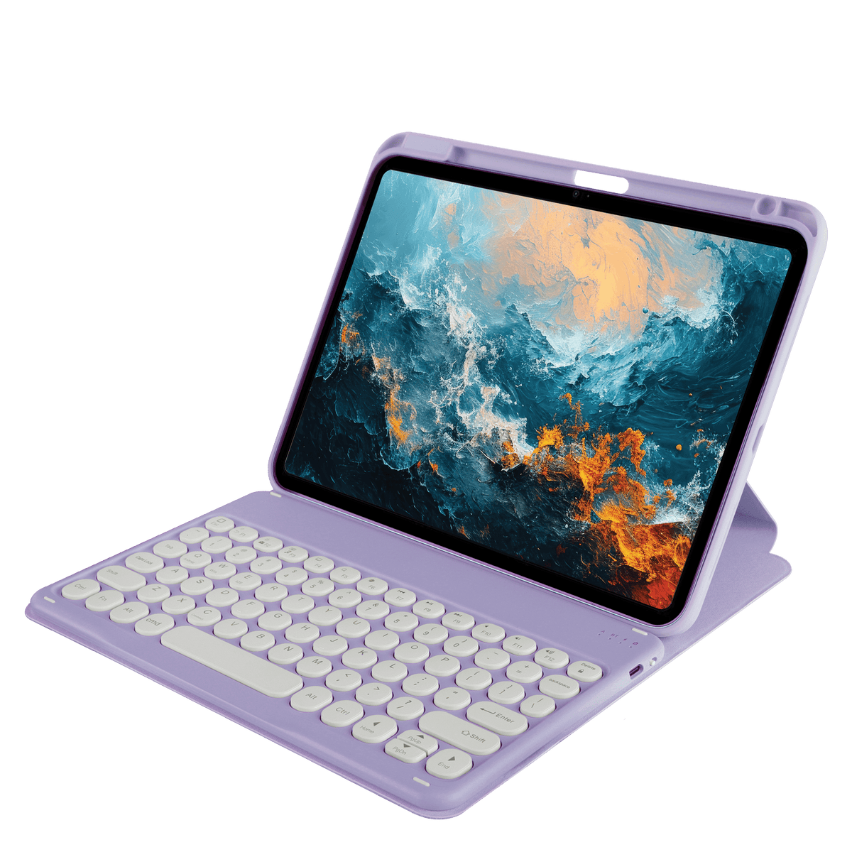 TechXtras 360° Screen Rotating Tablet Case iPad 10.9'' – Lavender