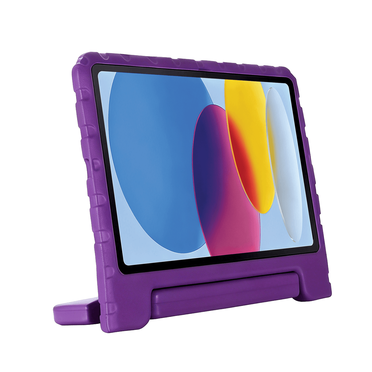 TechXtras Portable Bumper Tablet Case iPad 11" A16/10.9" 10th Gen - Purple
