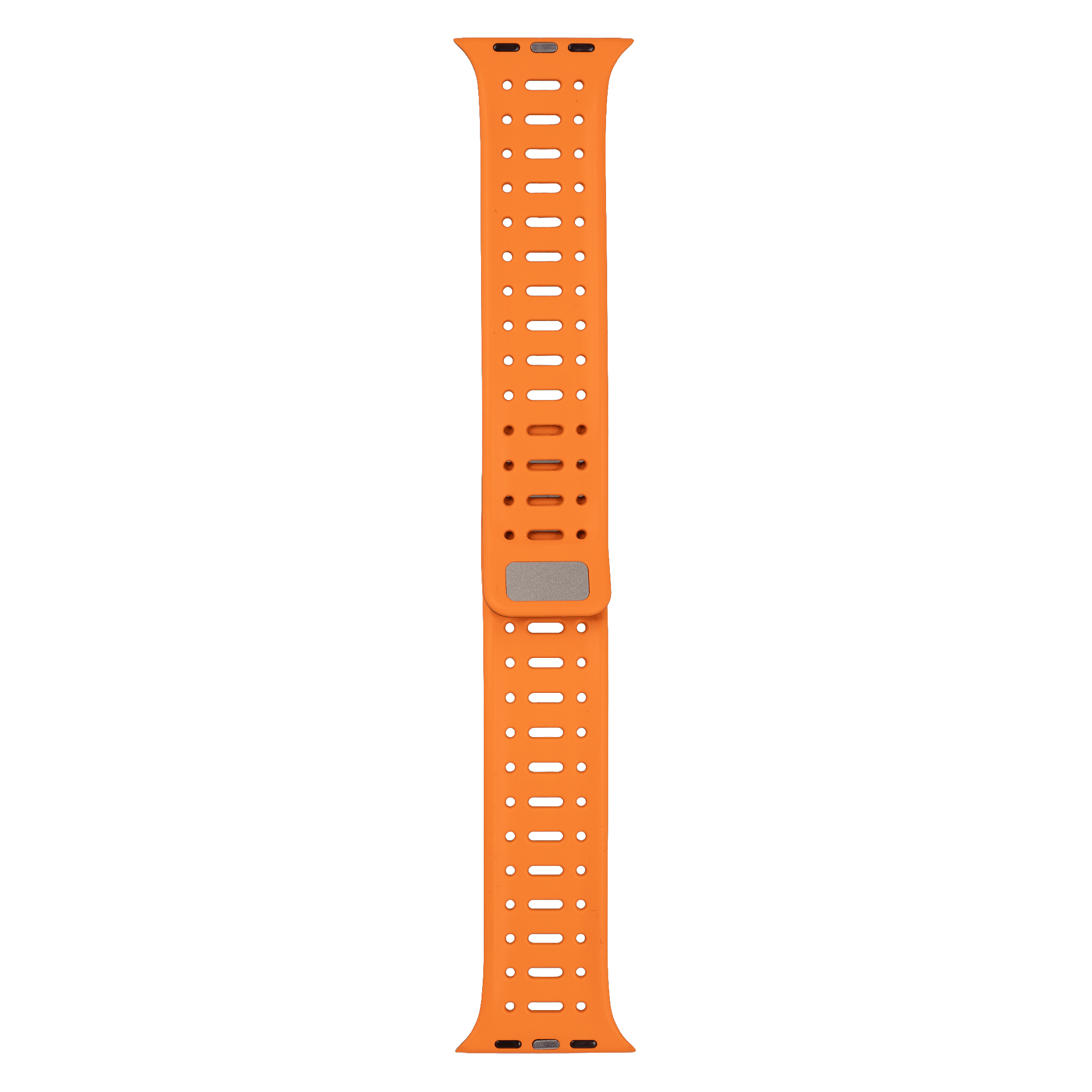 Crest Sports Watch Strap 42-49mm Black Orange