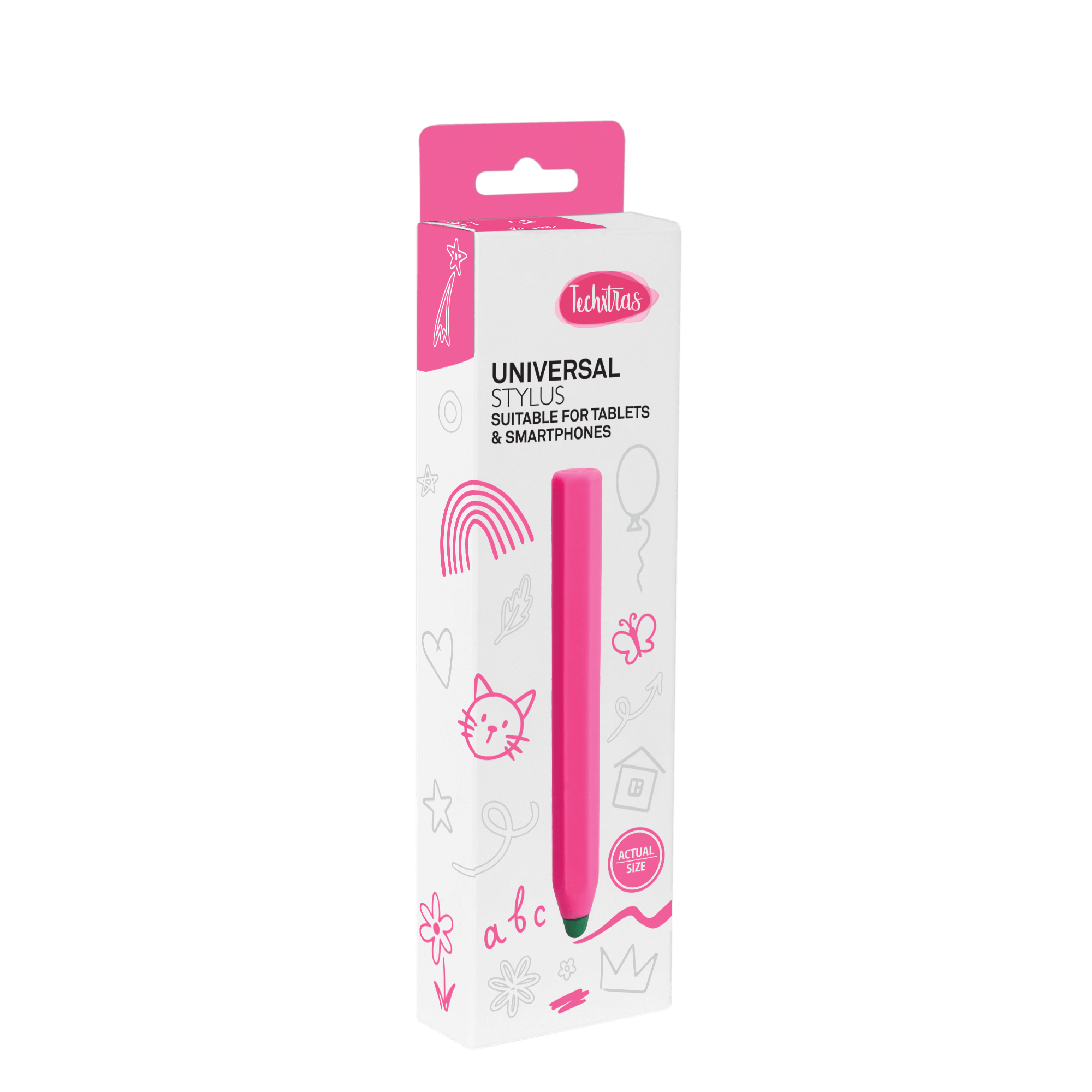 TechXtras Universal Stylus Pen Pink
