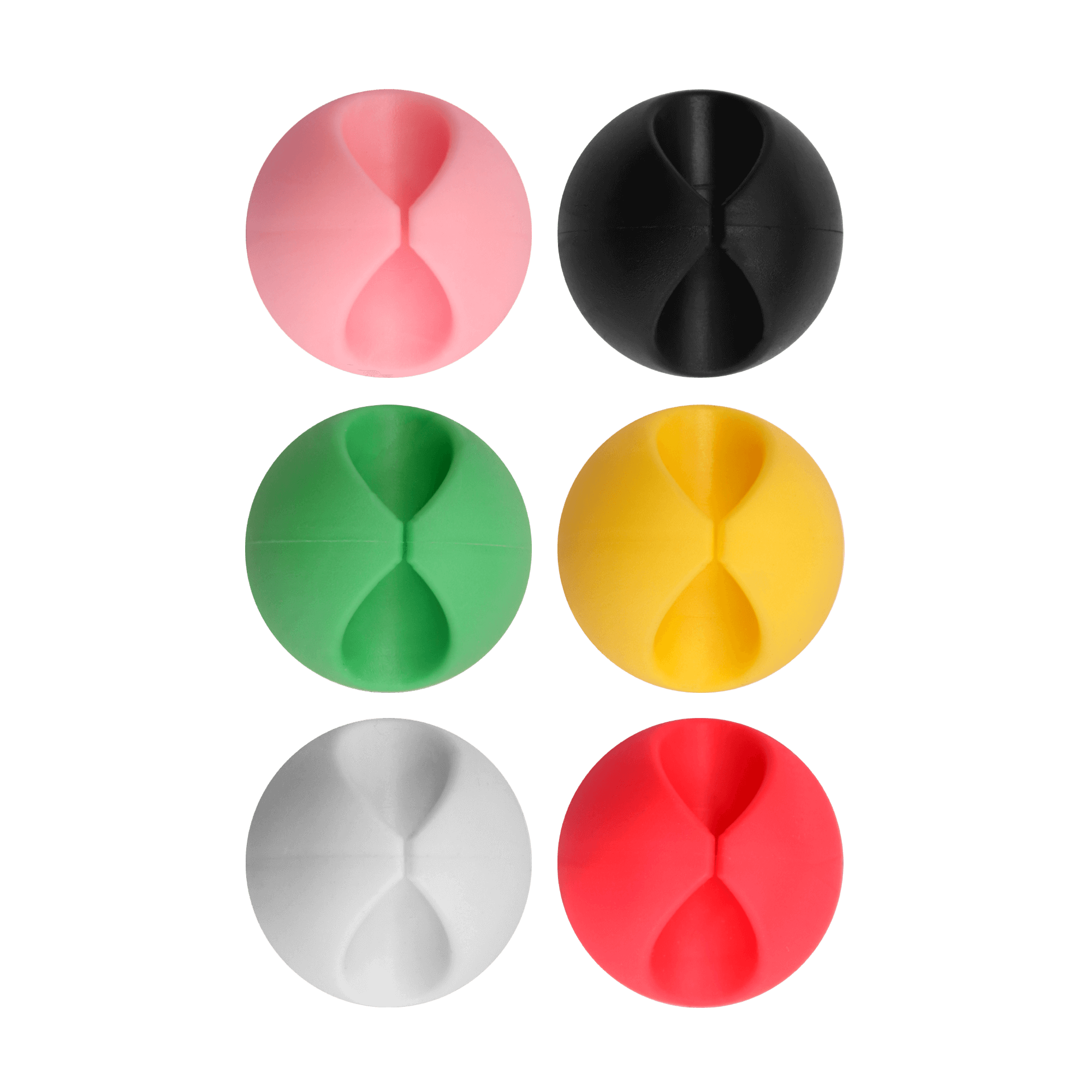 Cable Organiser Cord Grippers - 6 Pack