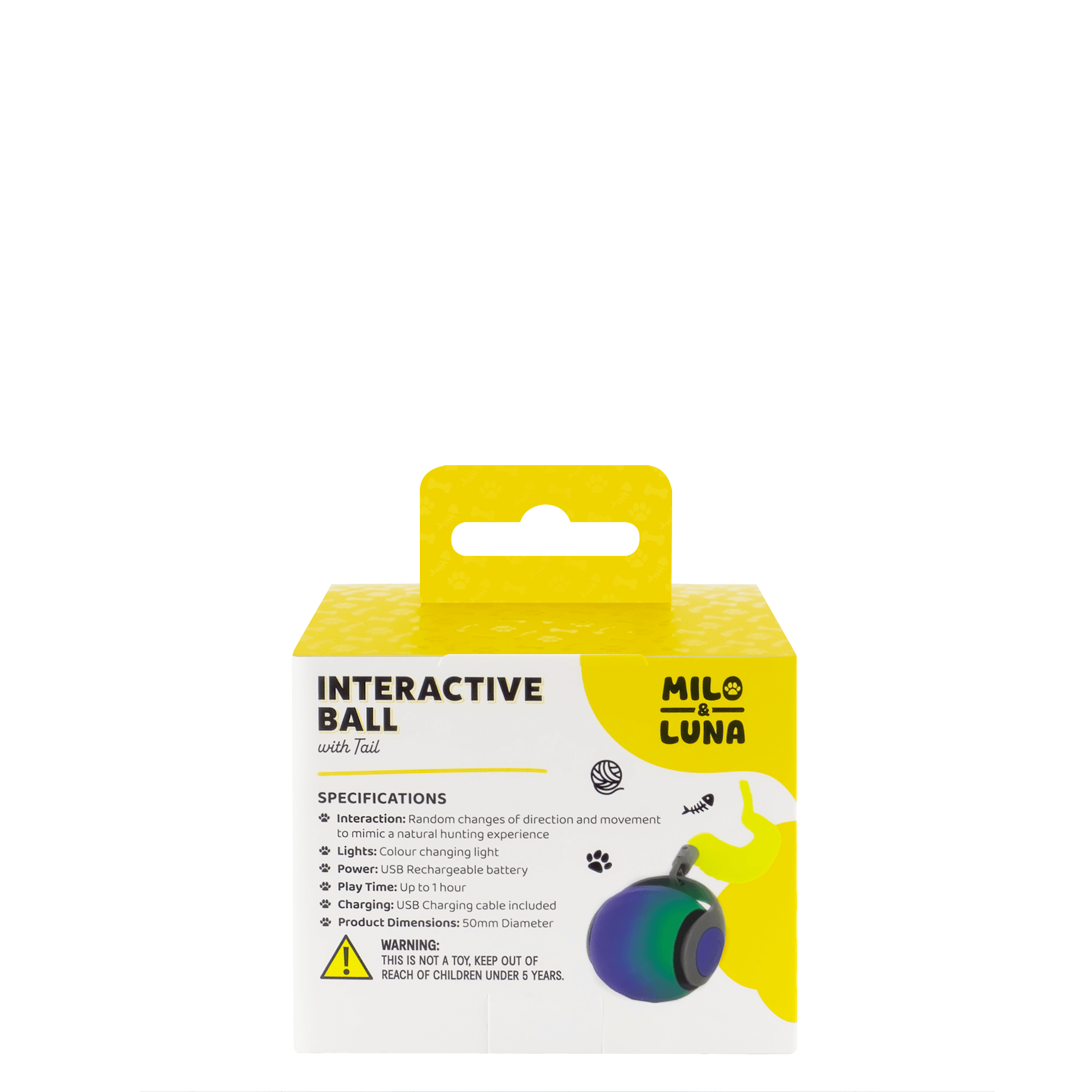 Interactive Ball with Tail