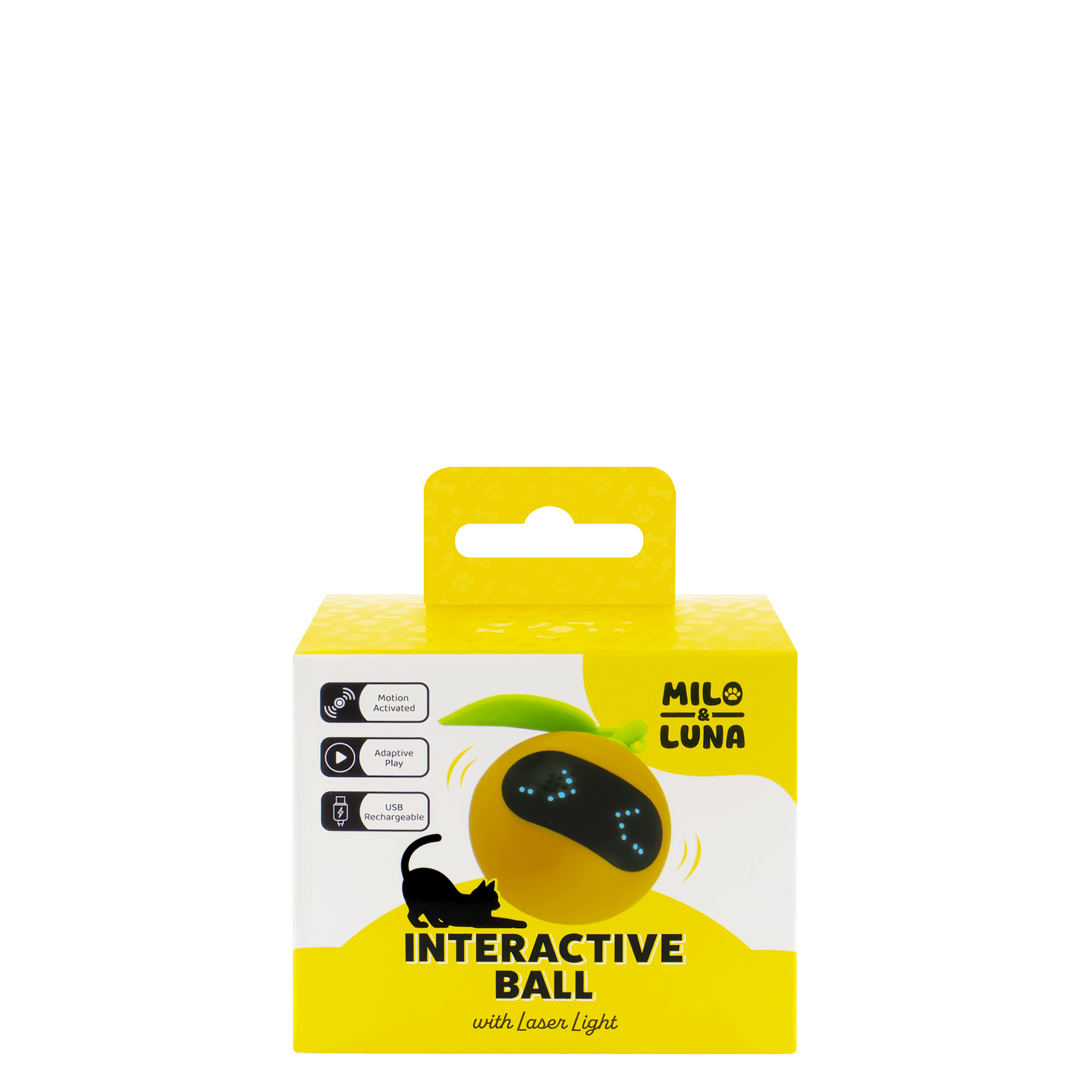 Interactive Ball with Laser Light