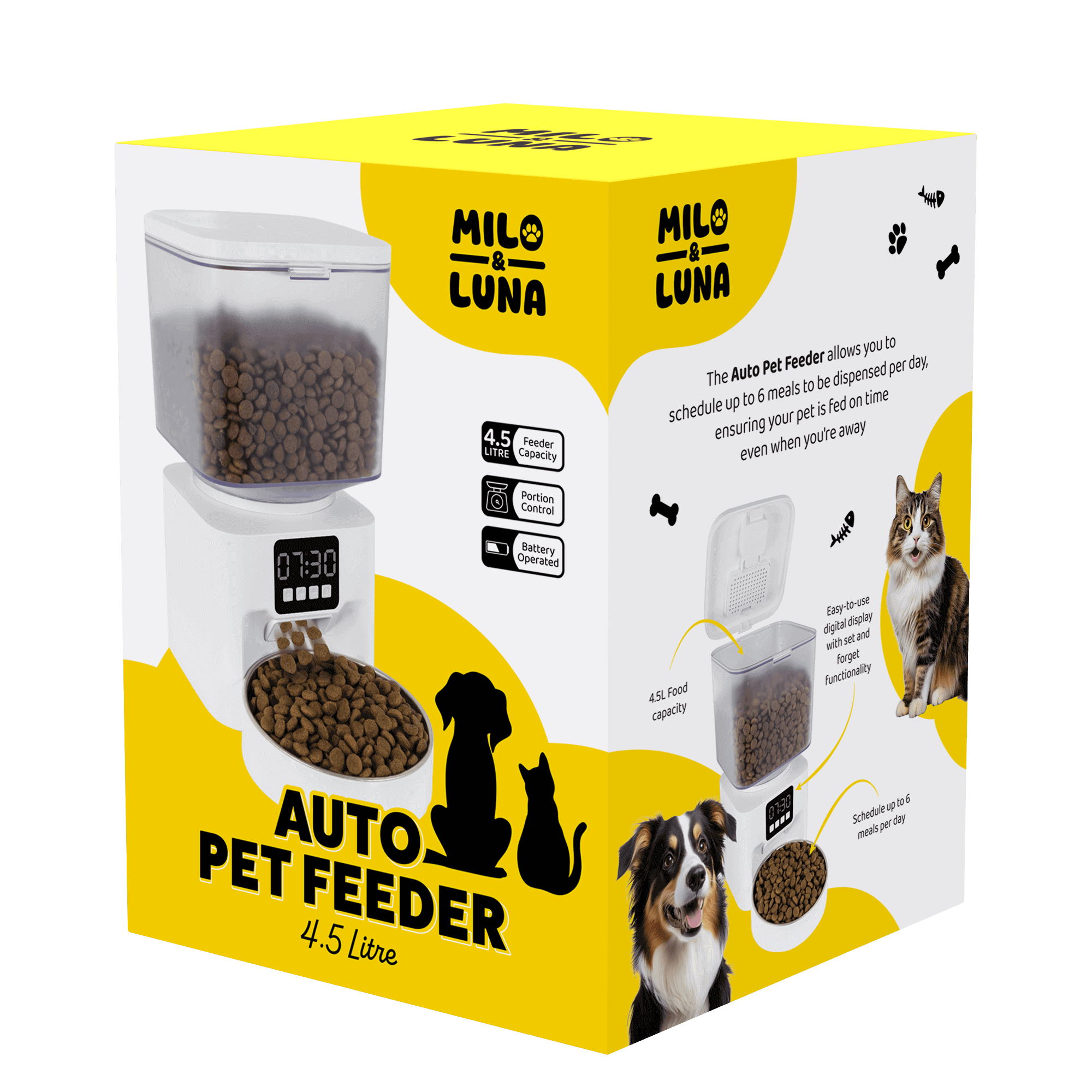 Auto Pet Feeder 4.5L