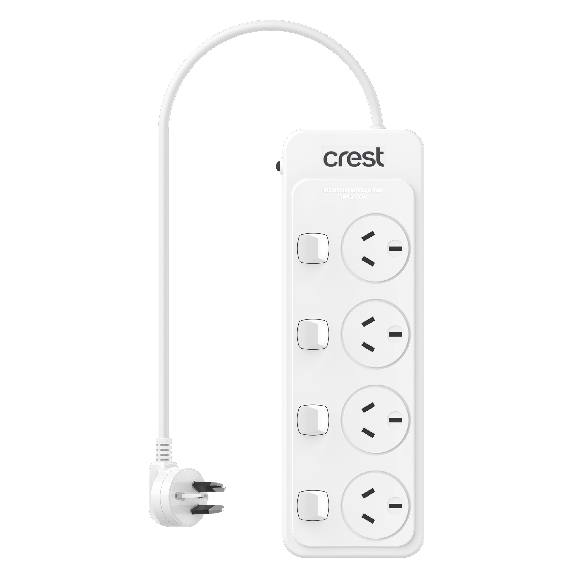 Power Board 4 Sockets 4 Switches