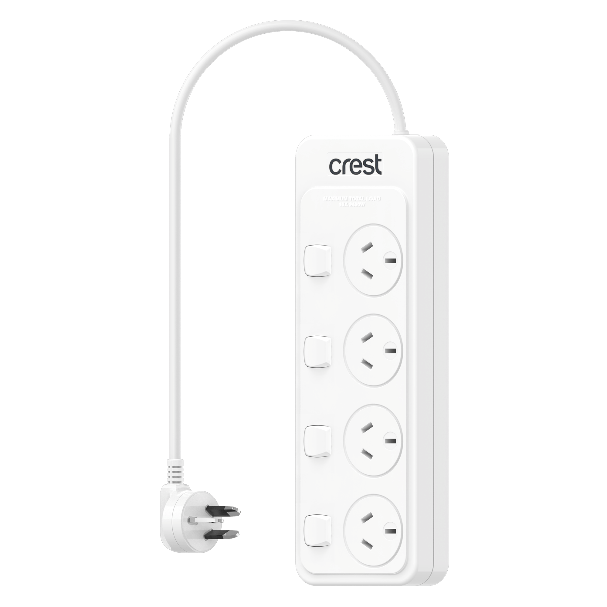 Power Board 4 Sockets 4 Switches