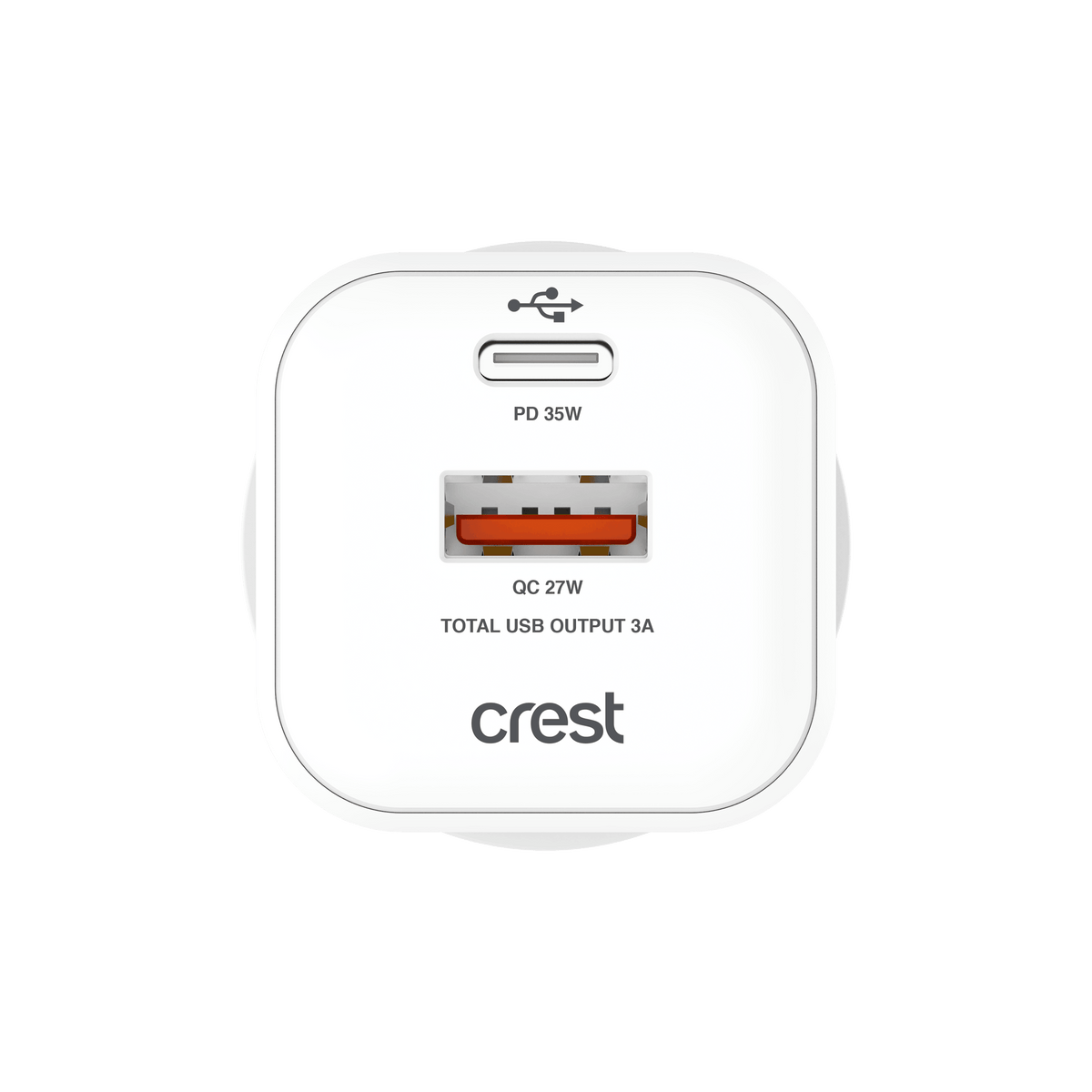 35W PD USB-A & USB-C Wall Charger