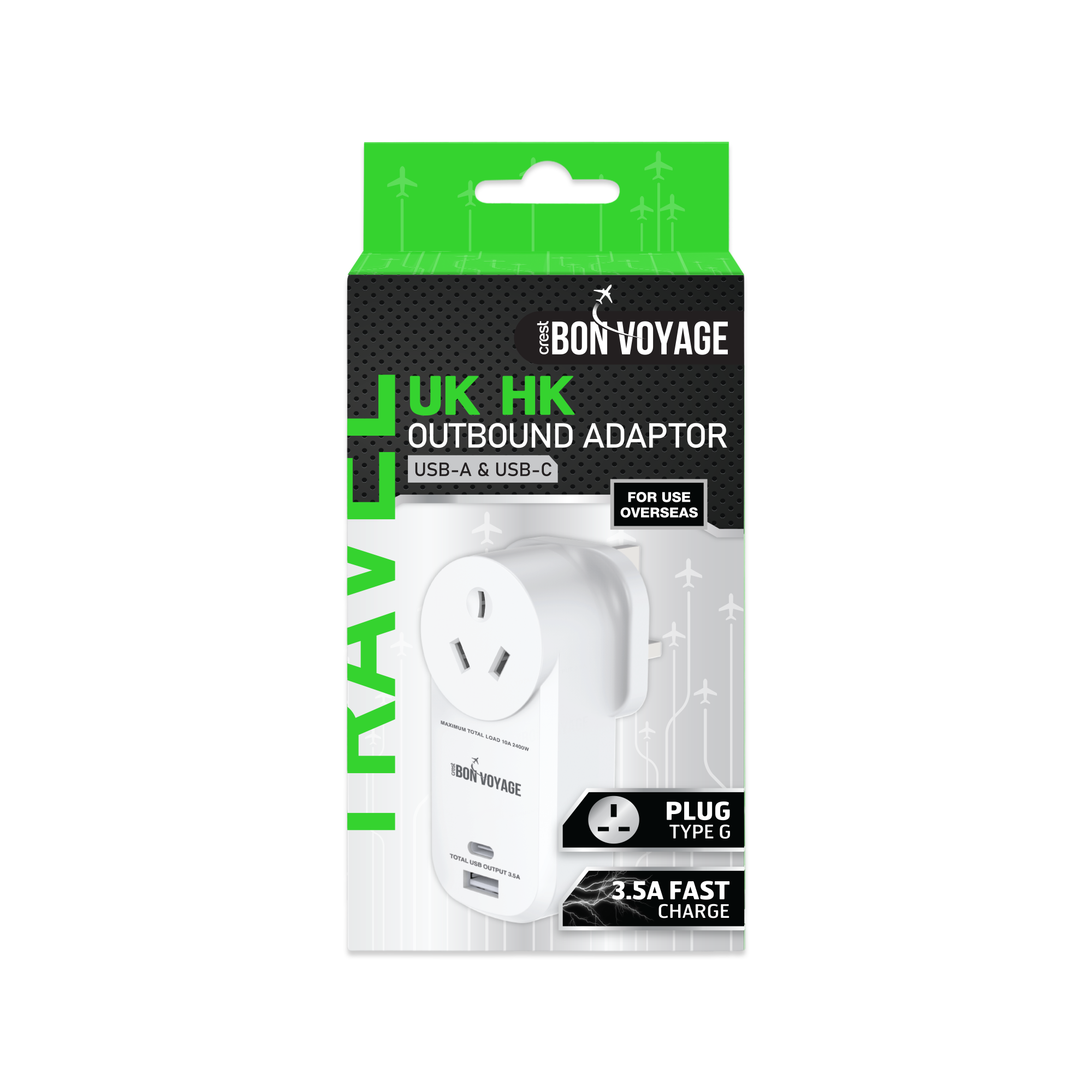 Bon Voyage UK HK Outbound Adaptor