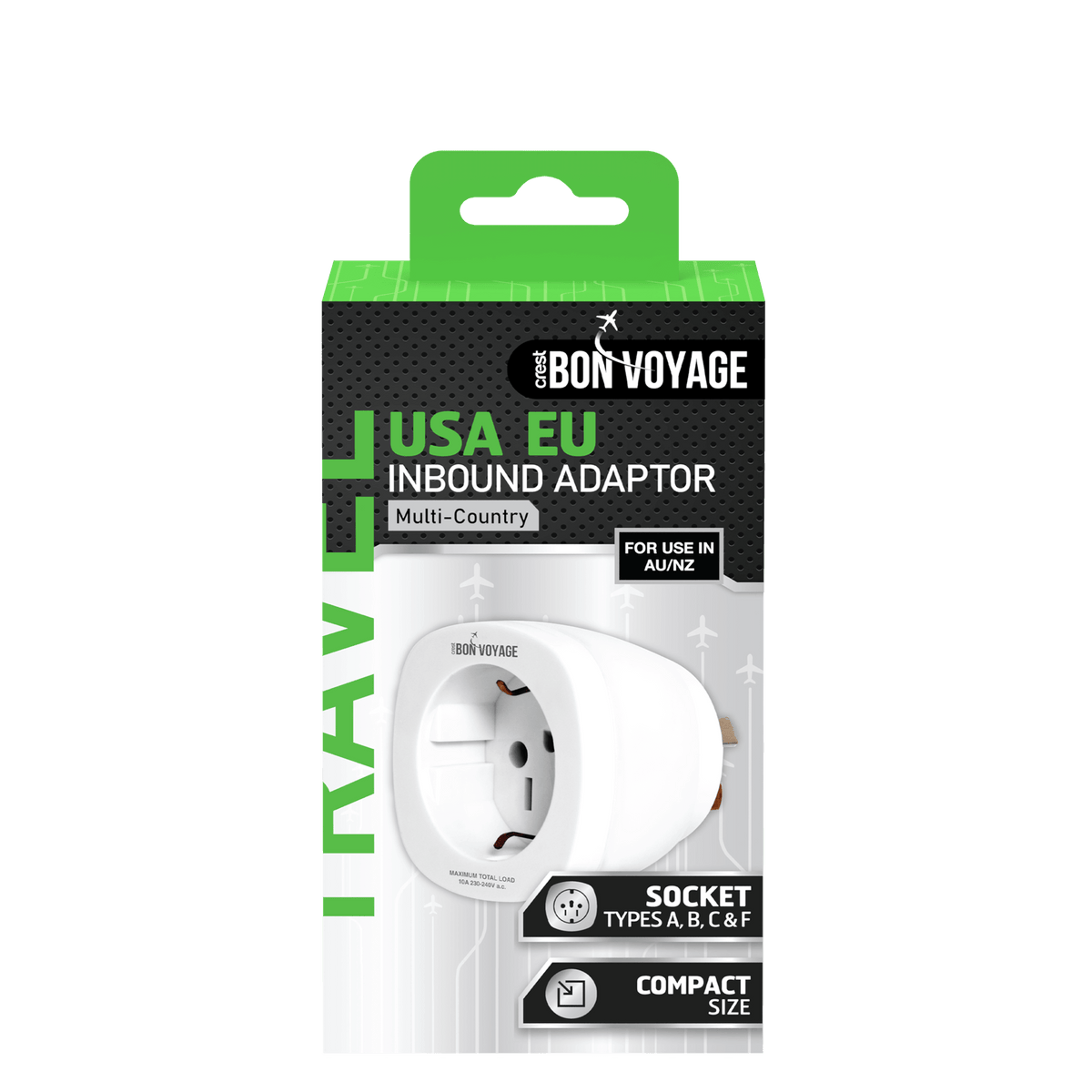 Inbound Travel Adapter Travel Plug Adaptors - Singapore