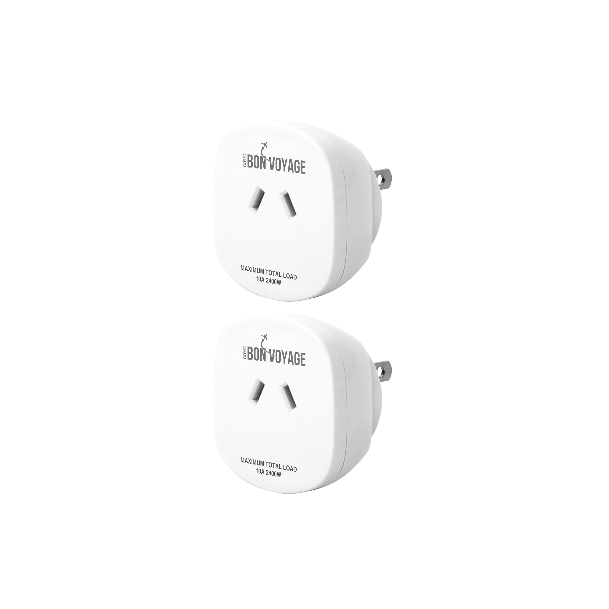 Bon Voyage JAPAN Twin Pack Outbound Travel Adaptors