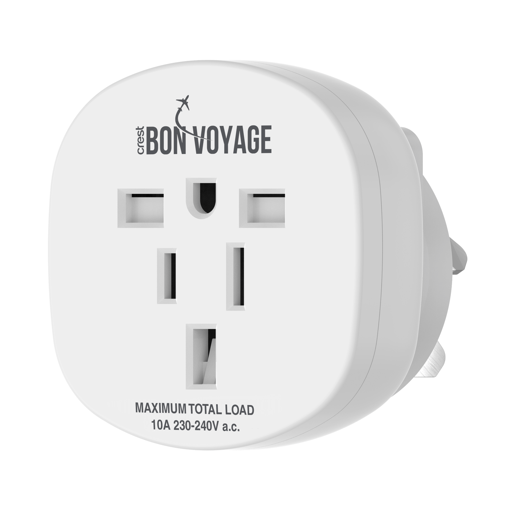 Bon Voyage USA UK HK Inbound Adaptor