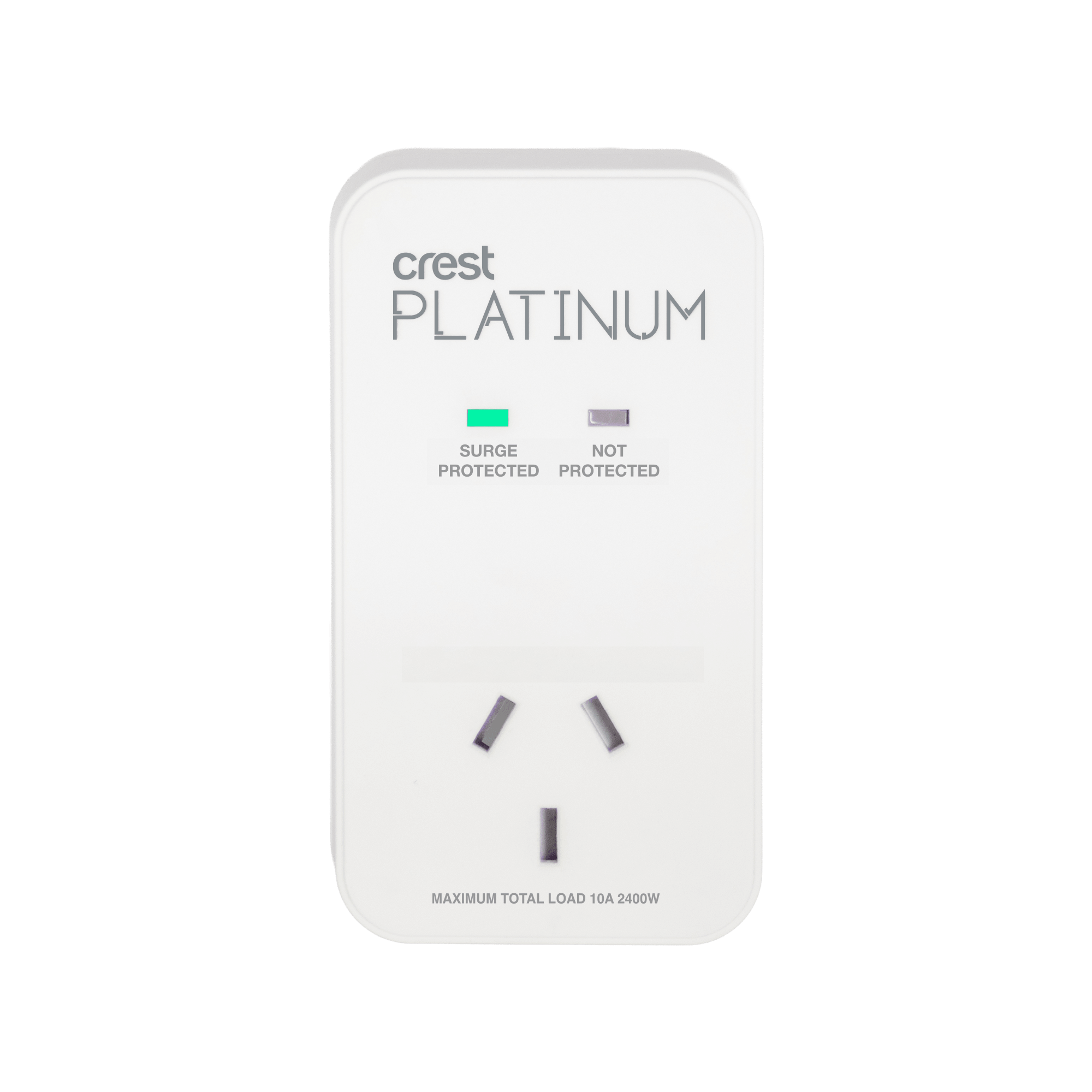 Platinum Surge Protector 1 Socket Power Adaptor