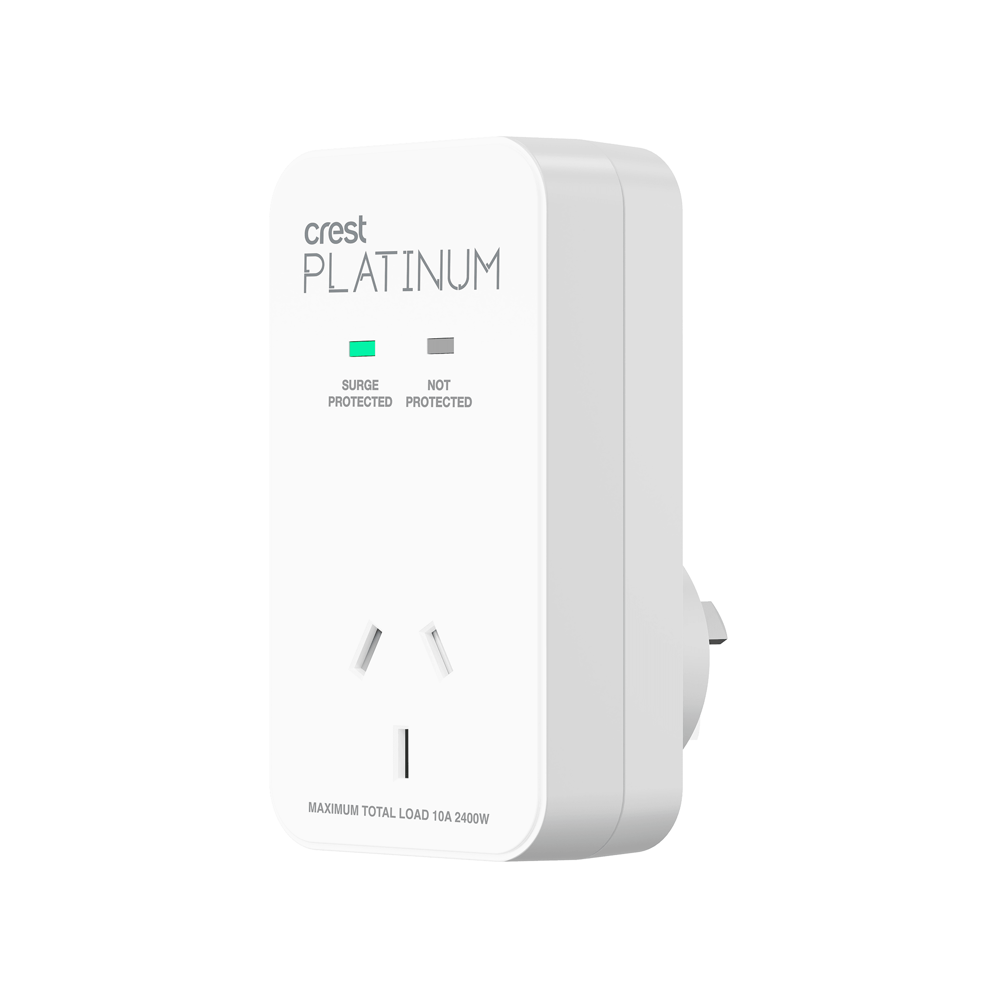 Platinum Surge Protector 1 Socket Power Adaptor