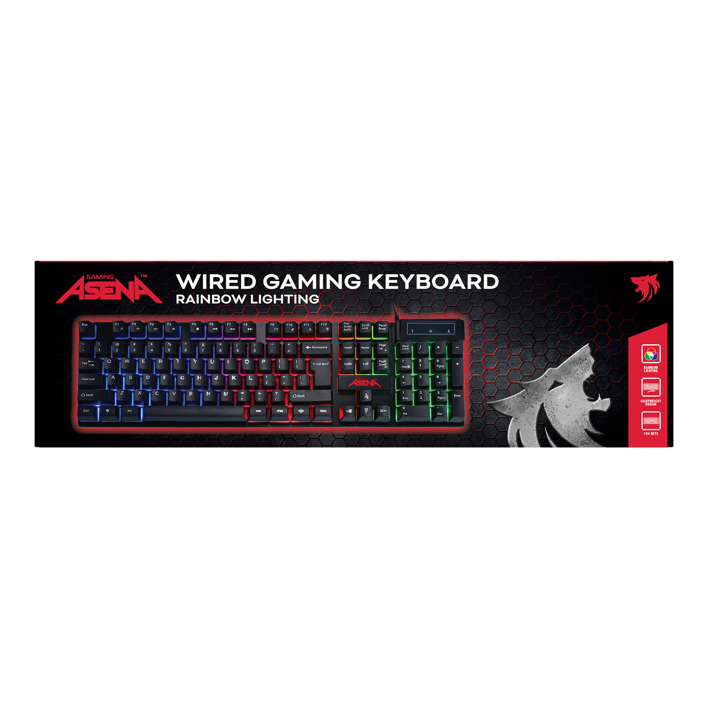 Asena Gaming Wired Keyboard