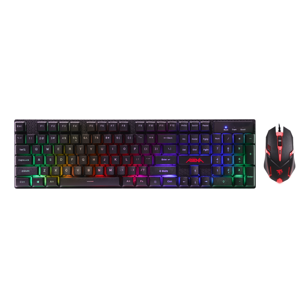 Asena Gaming Wired Keyboard & Mouse Combo