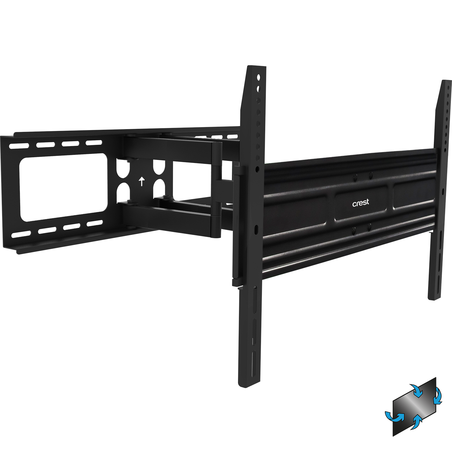 Full Motion TV Wall Mount Extra Strong - 37" - 90"