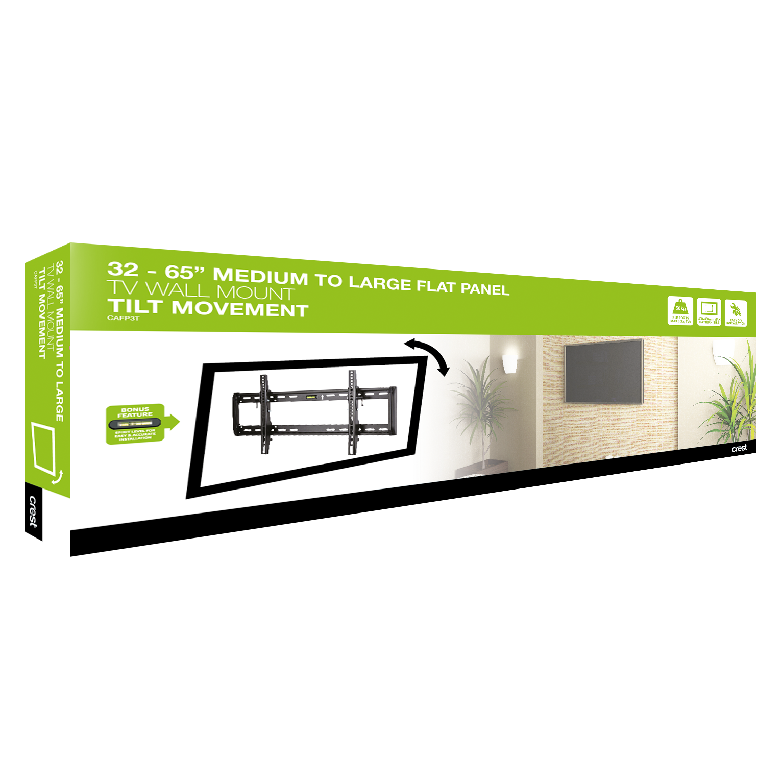 Tilt Action TV Wall Mount - 32" - 65"