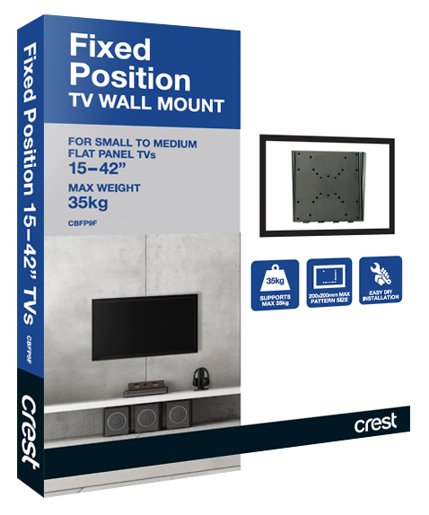 Fixed TV Wall Mount - 15" - 42"