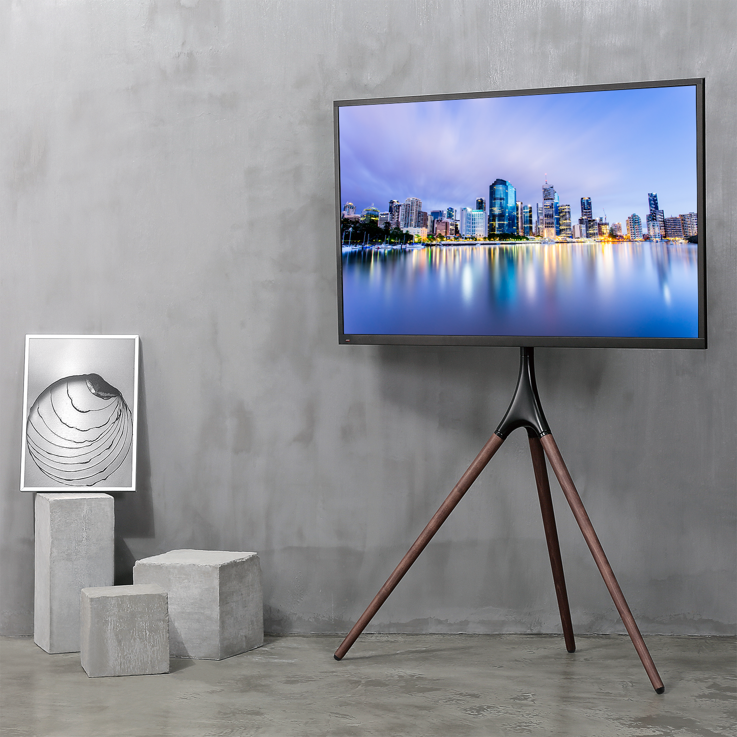 Easel Style TV Floor Stand - 45" - 65"