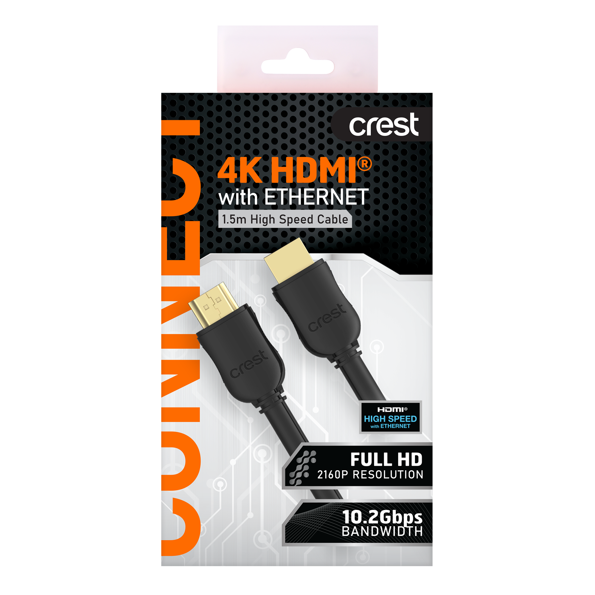 4K HDMI With Ethernet Cable 1.5M
