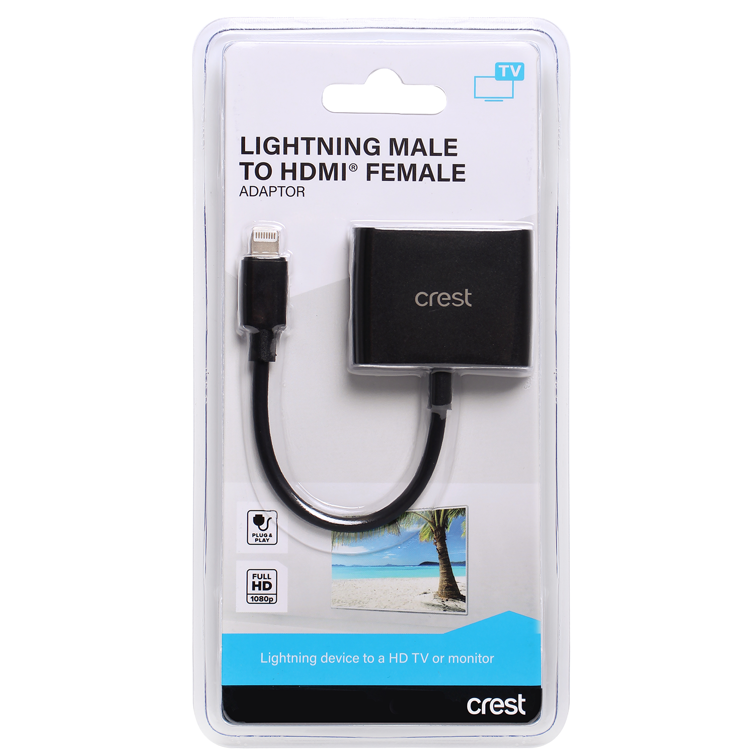 Lightning Male To HDMI Female