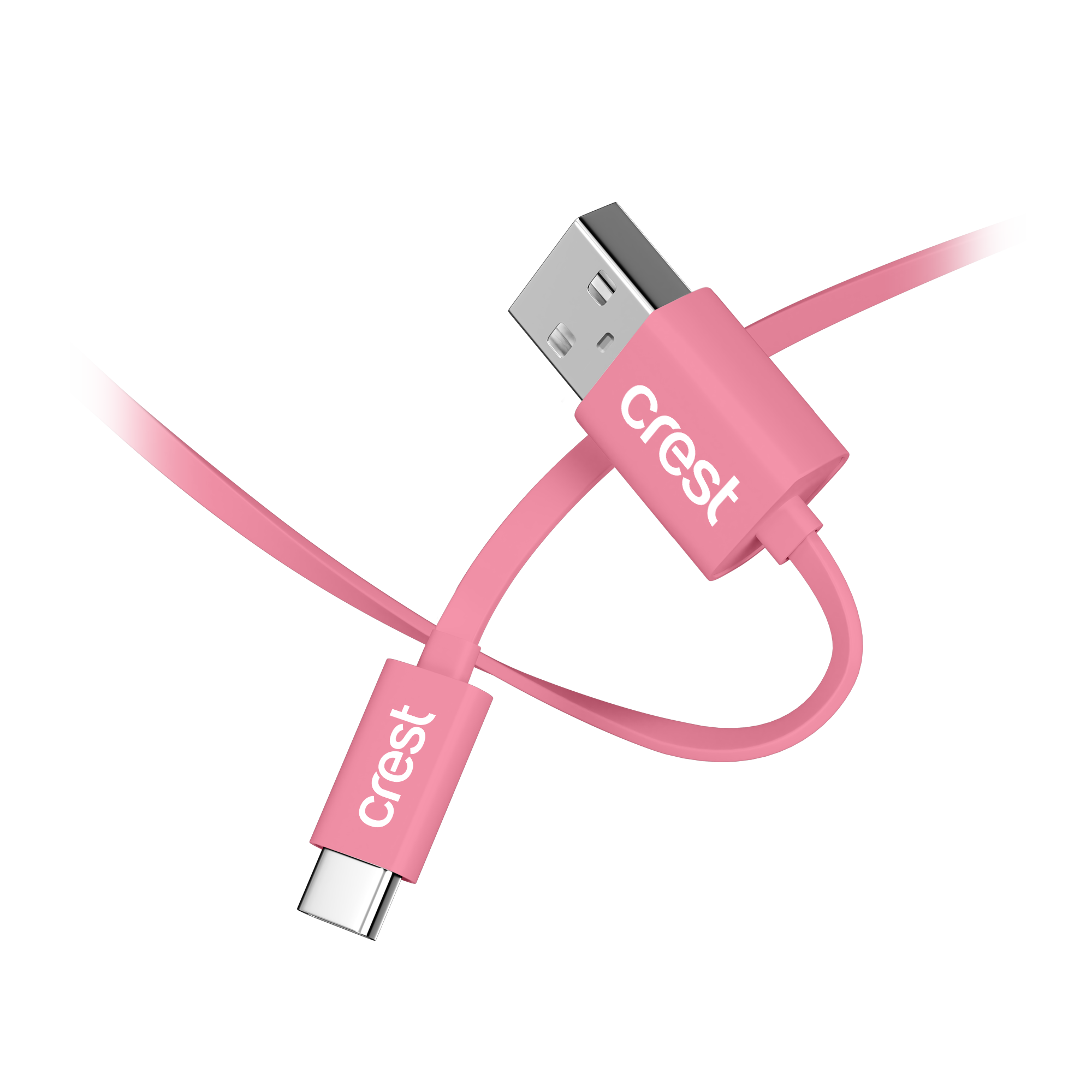 USB-C to USB-A Cable 1.2M - Pink