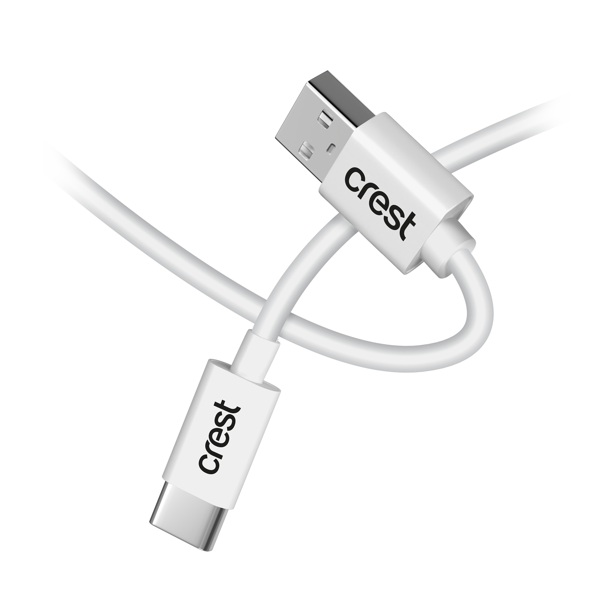 Super Speed USB-C to USB-A Cable 1.5M - White