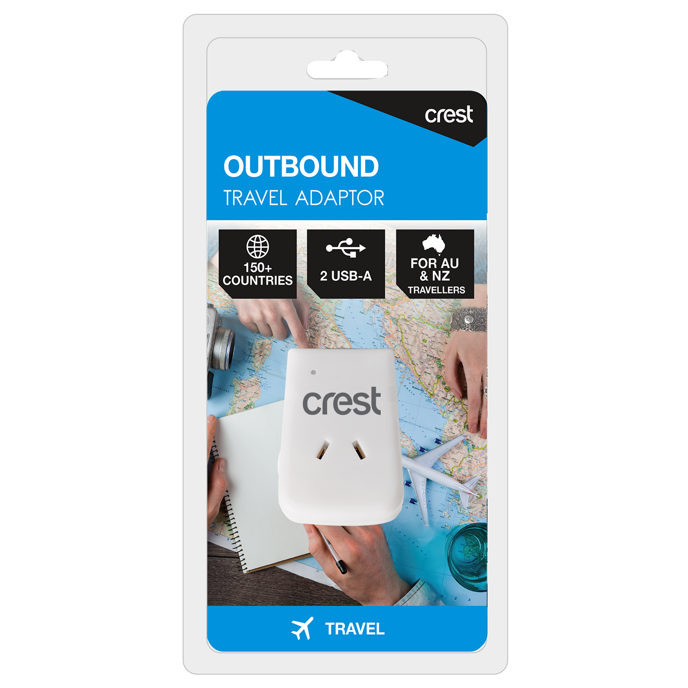 Crest Outbound Travel Power Adaptor