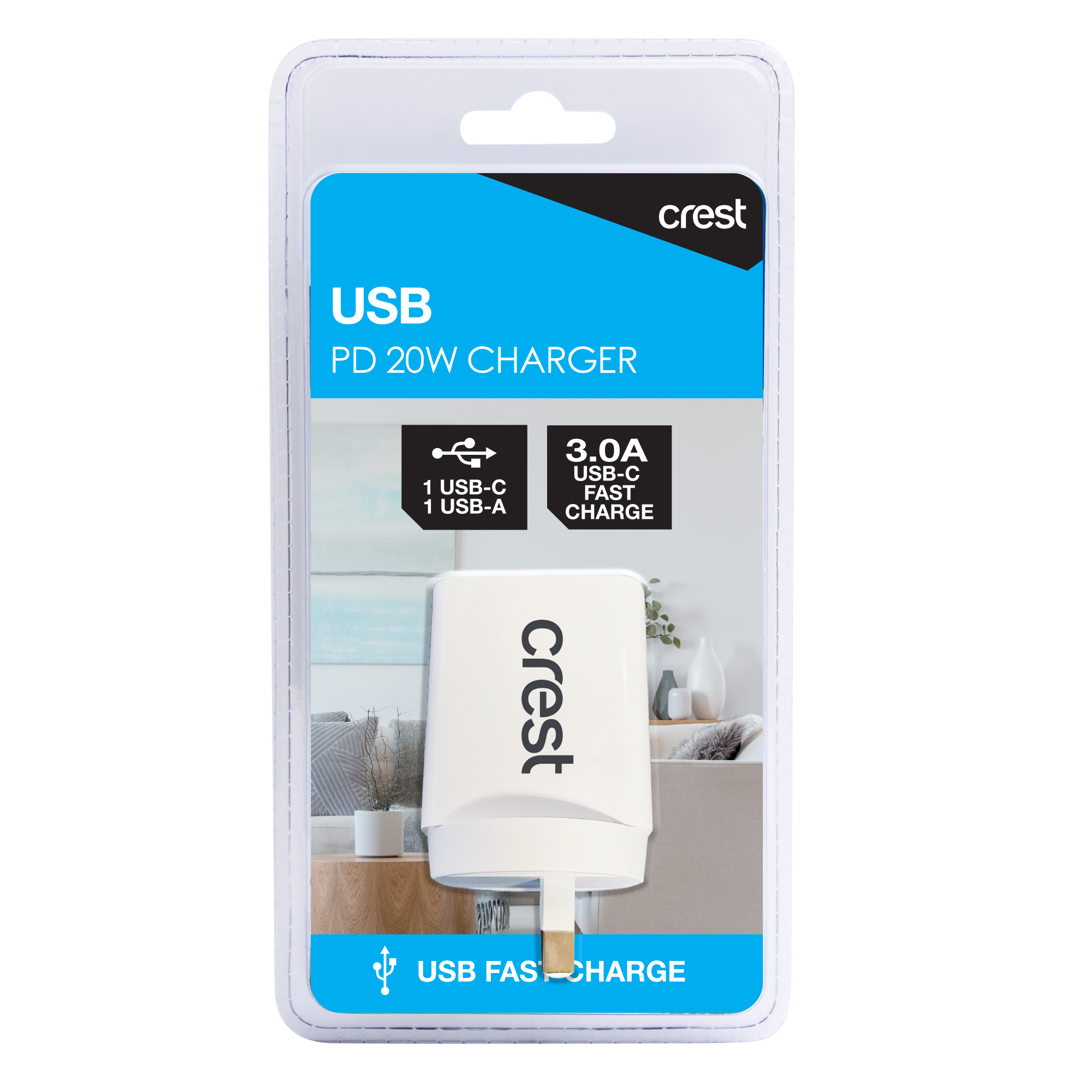 PD 20W Dual USB Charger