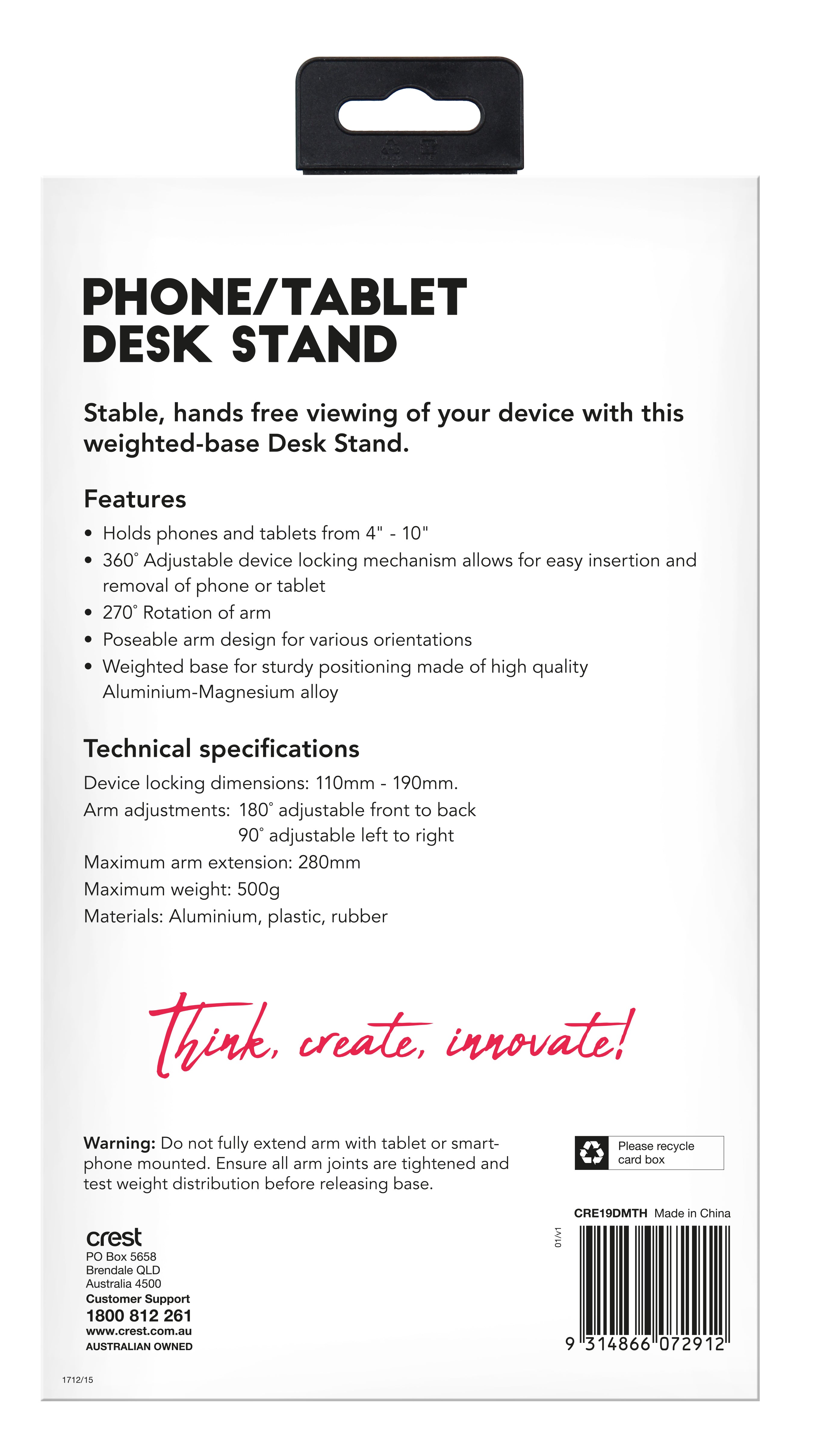 Phone / Tablet Desk Stand