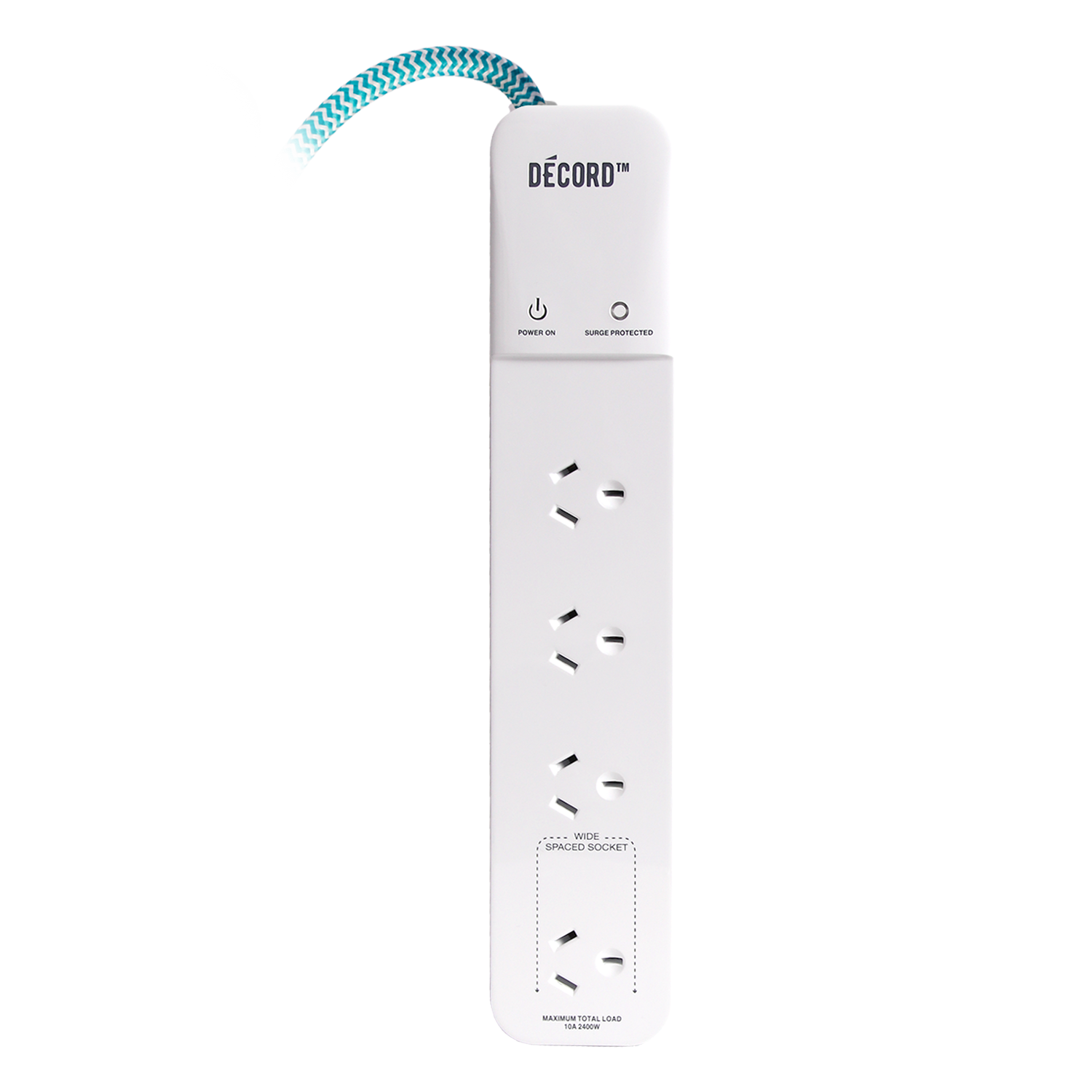 Décord Multi-Use Power Board 4 Sockets