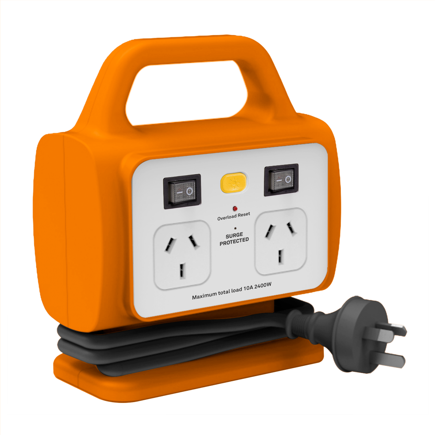 Tool Guardian 2 Way Power Block with Light - Orange