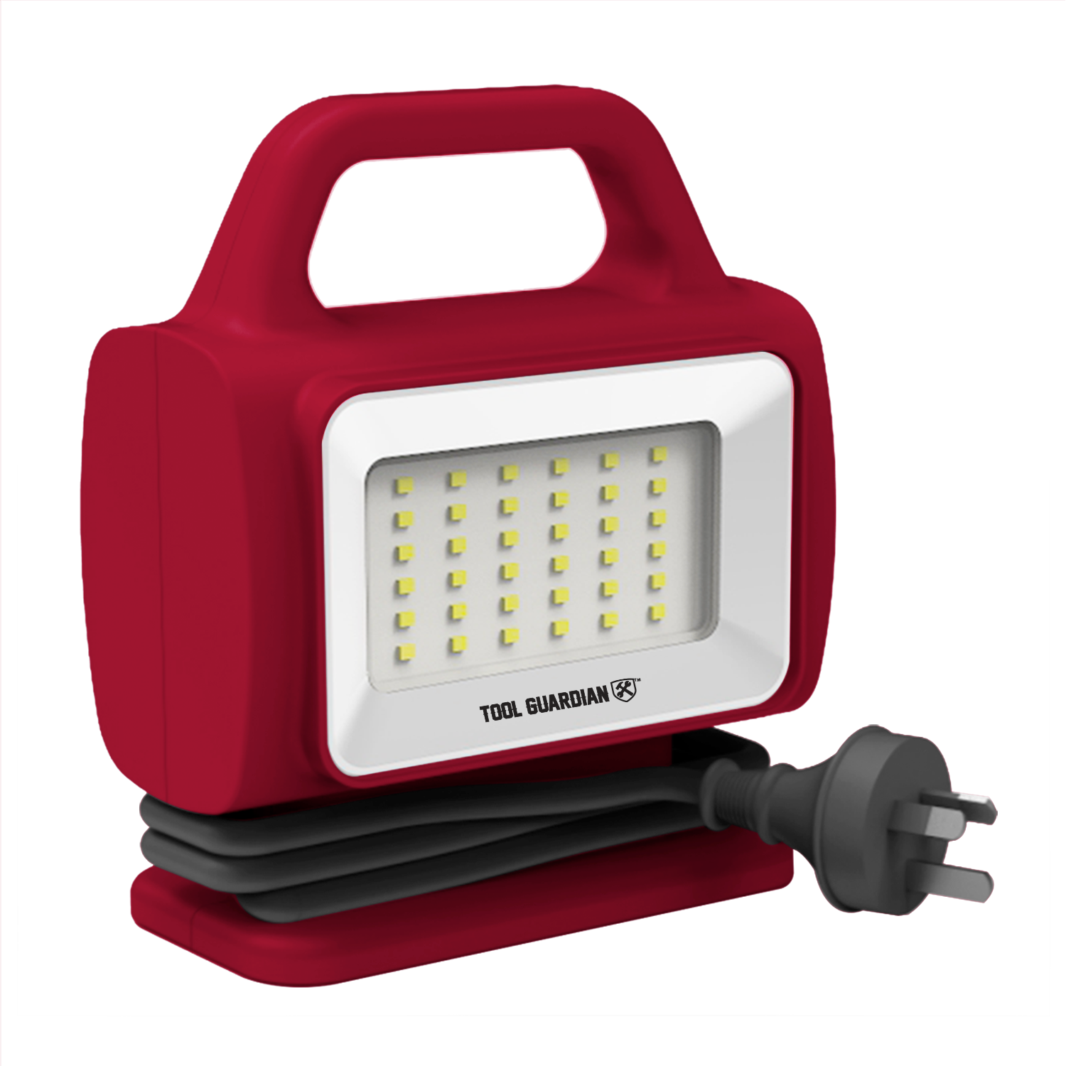 Tool Guardian 2 Way Power Block with Light - Red