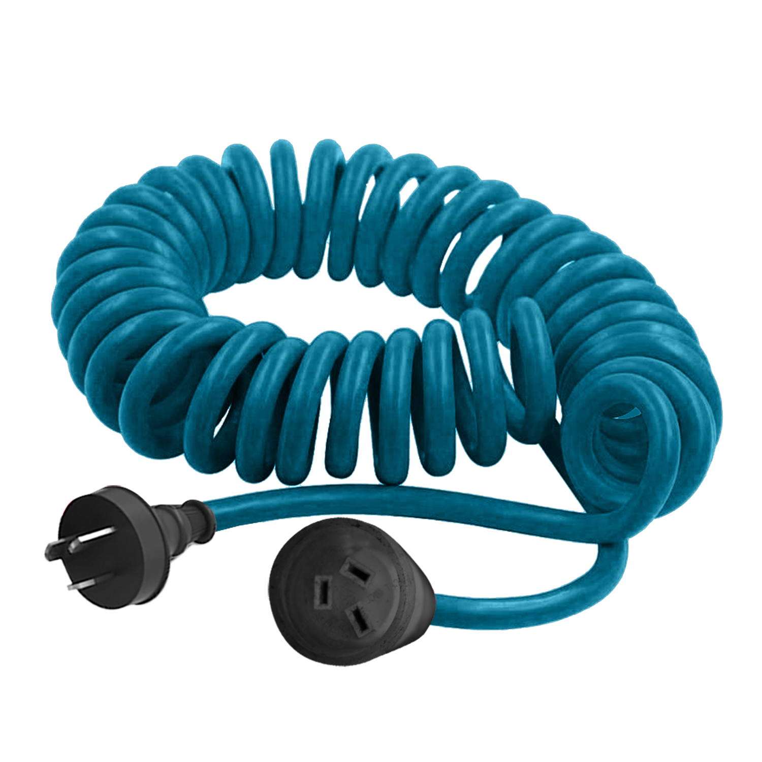 Tool Guardian Flexible Coil Extension Lead 5m Blue