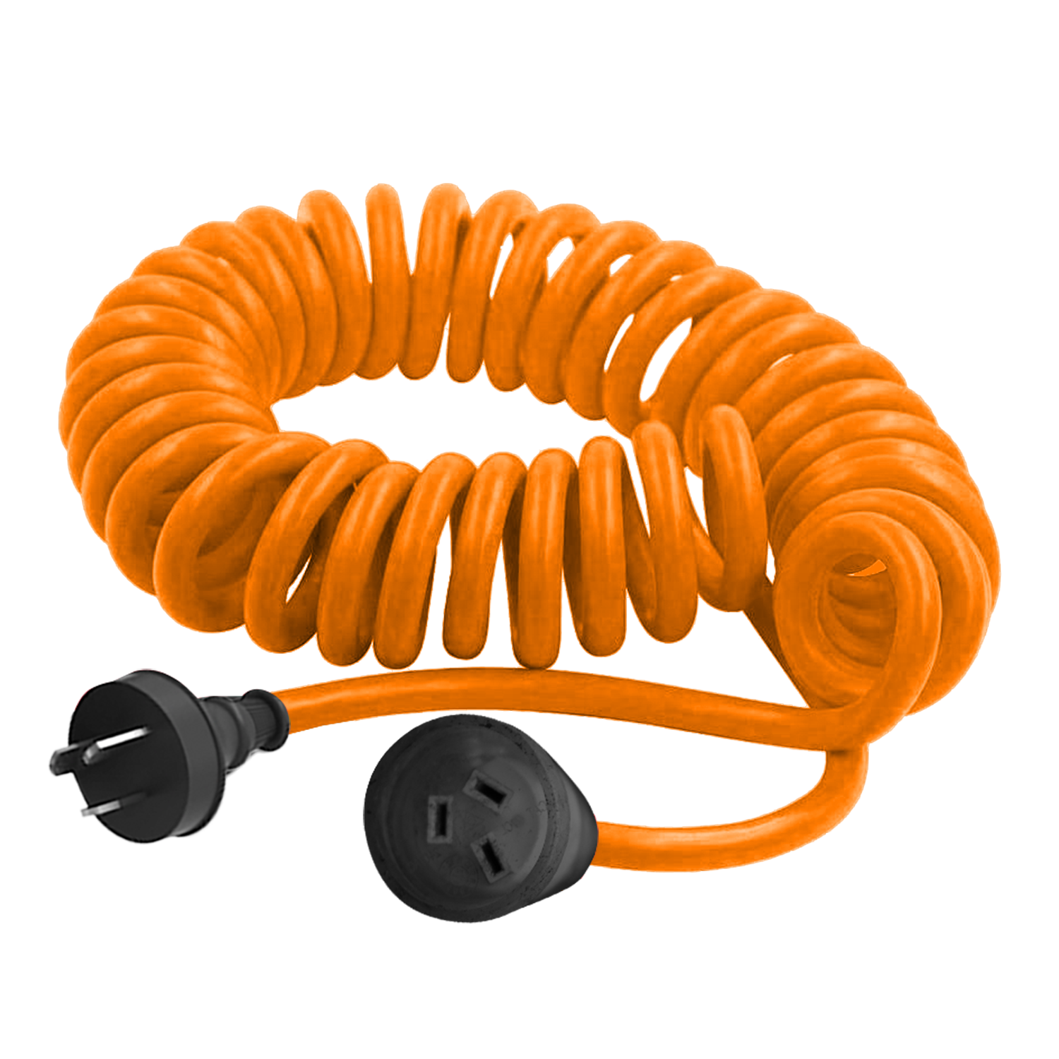 Tool Guardian Flexible Coil Extension Lead 5m Orange