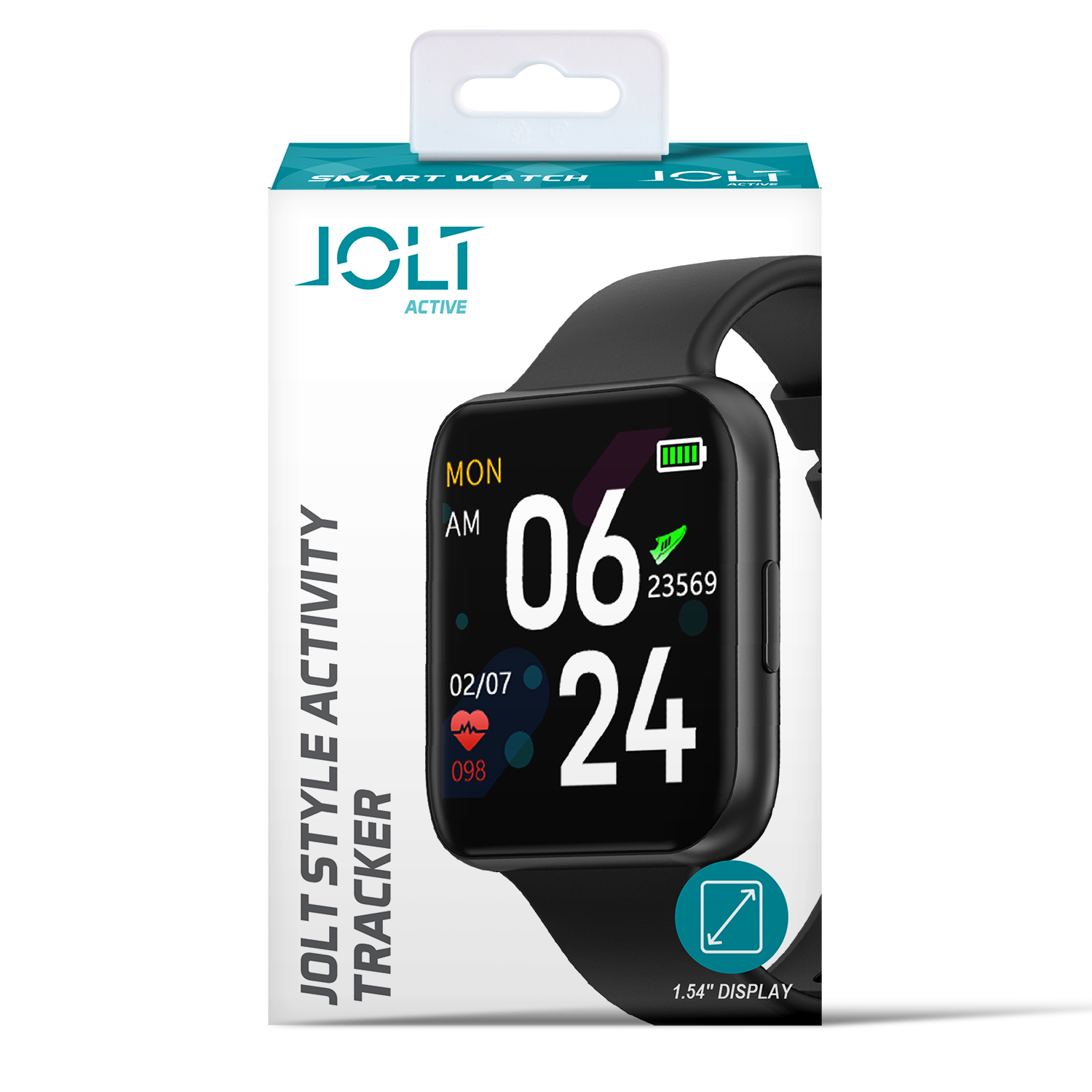 Jolt Style Activity Tracker - Black