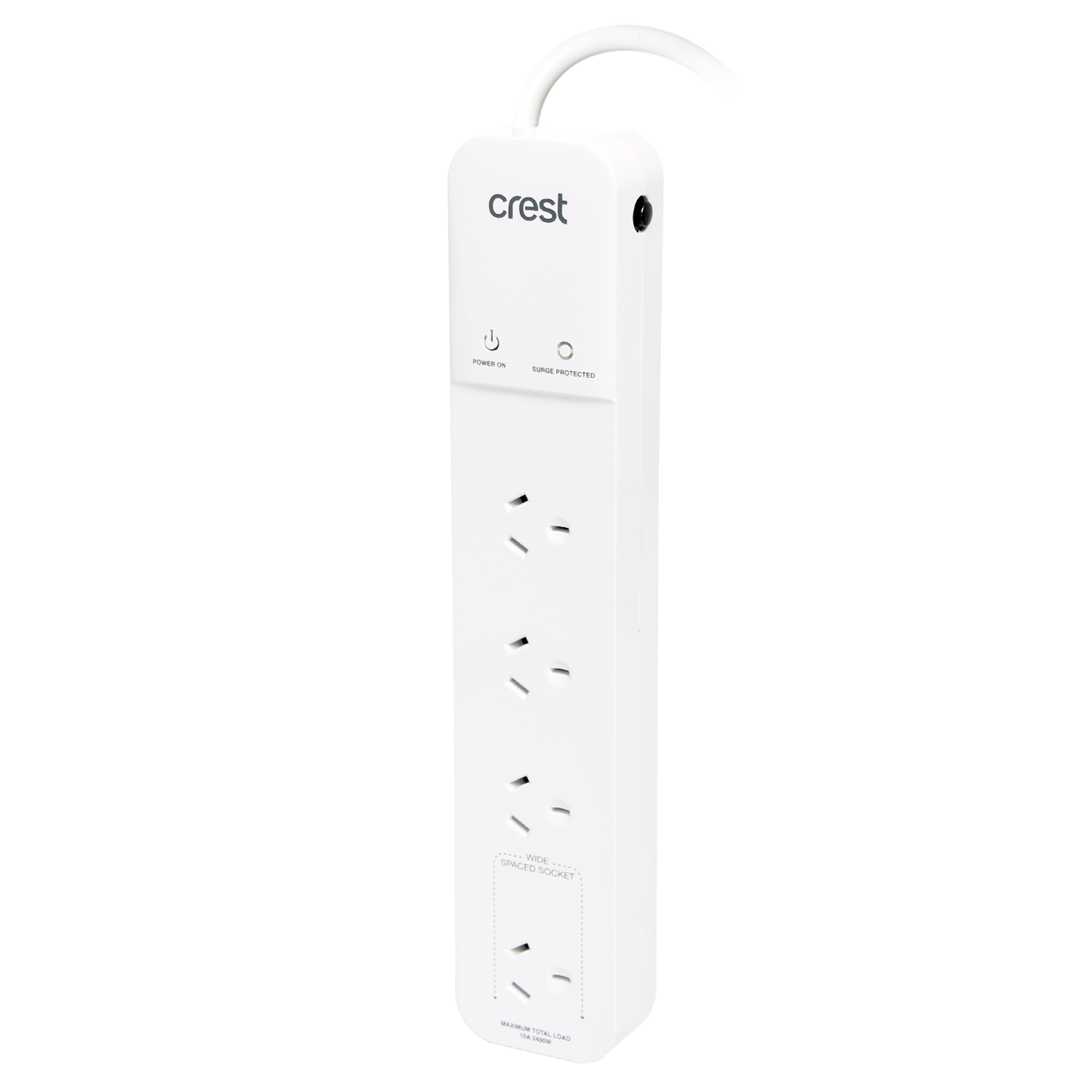 Power Board 4 Sockets with Surge Protection