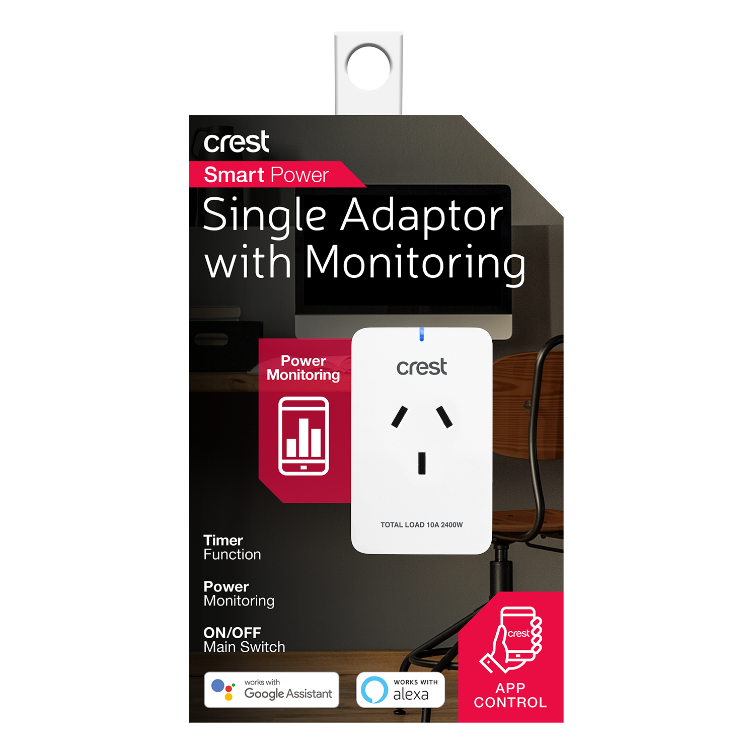 Smart Home Single Power Adaptor