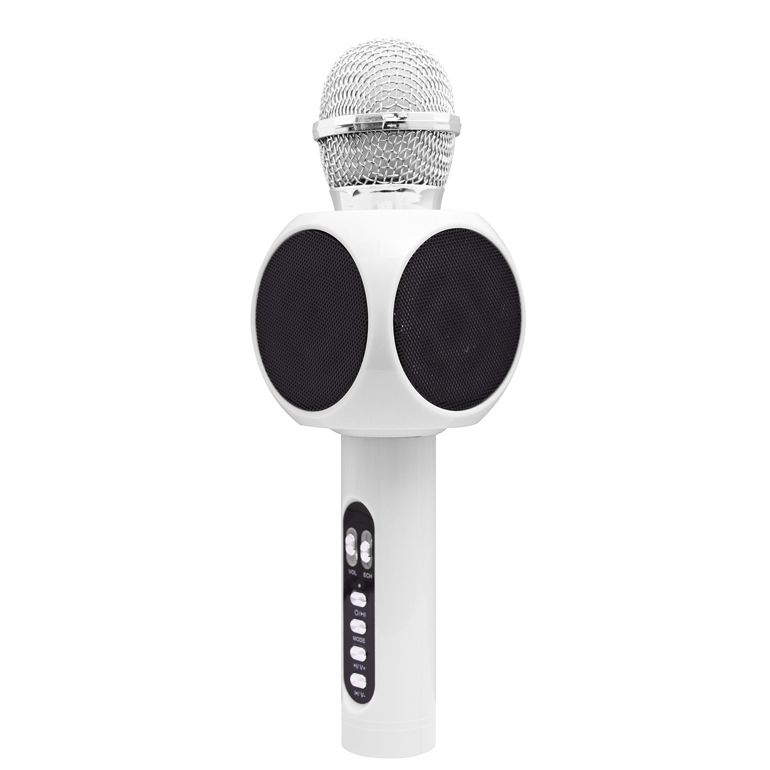 TechXtras Bluetooth Karaoke Microphone White