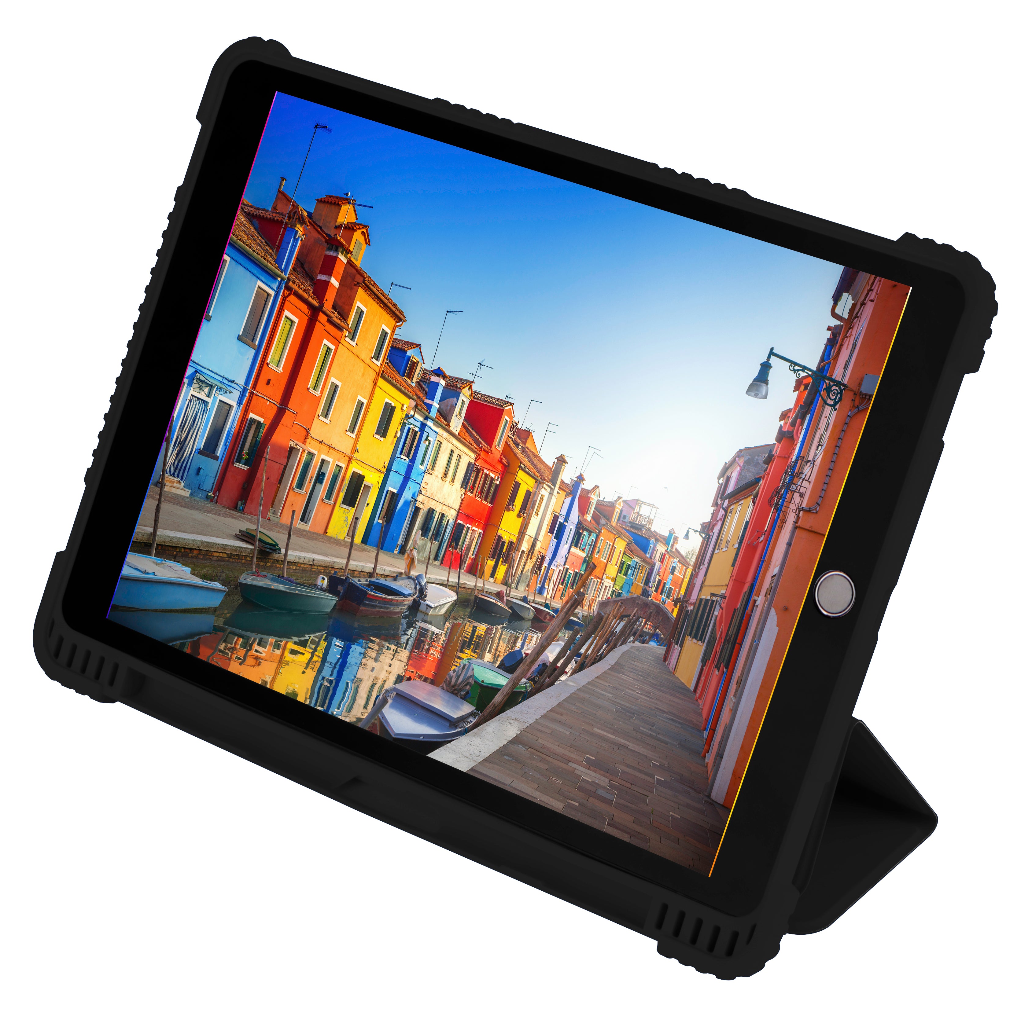 TechXtras Shock Absorbent 10.2" Tablet Case - Black