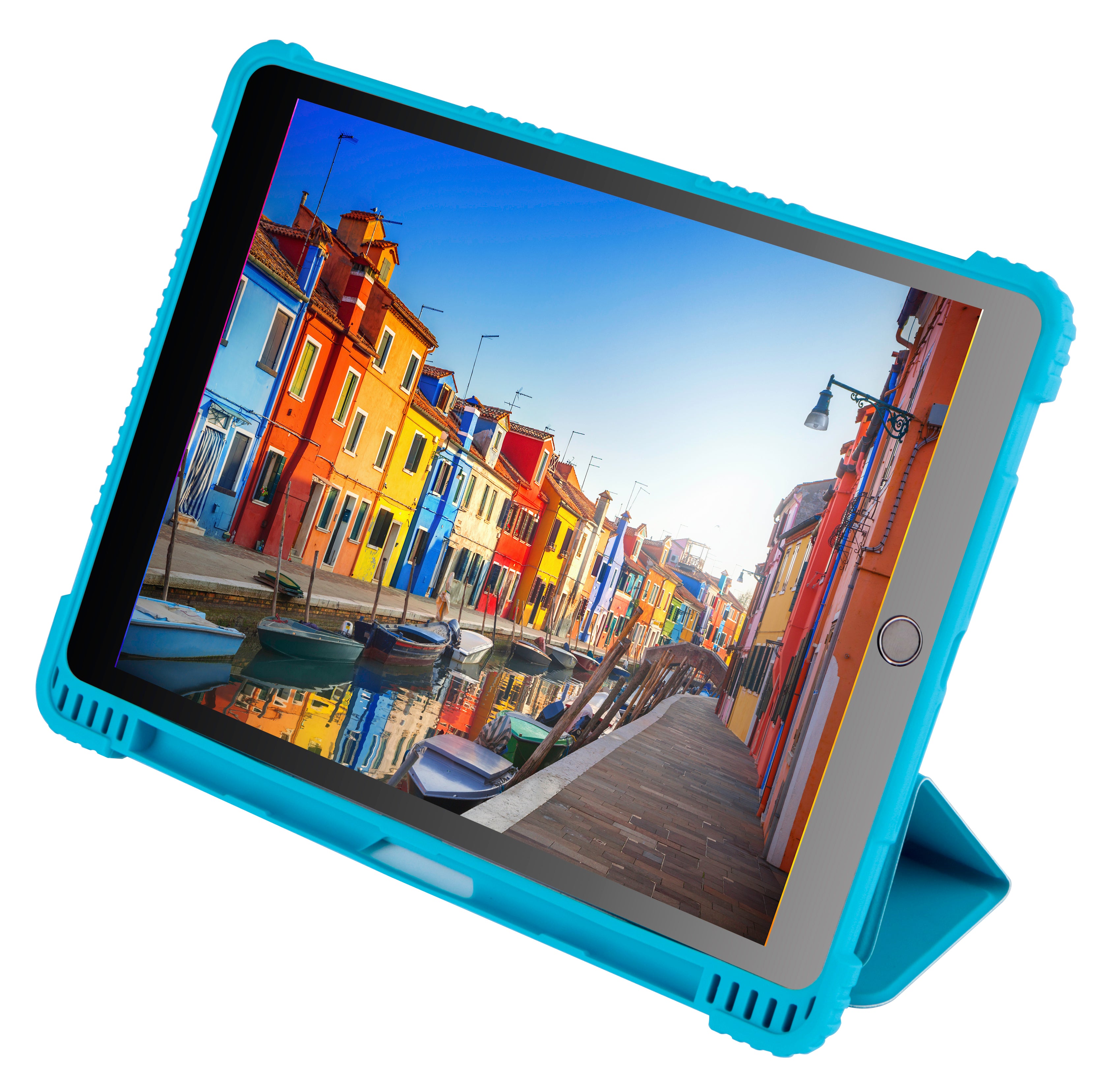 TechXtras Shock Absorbent 10.2" Tablet Case - Blue