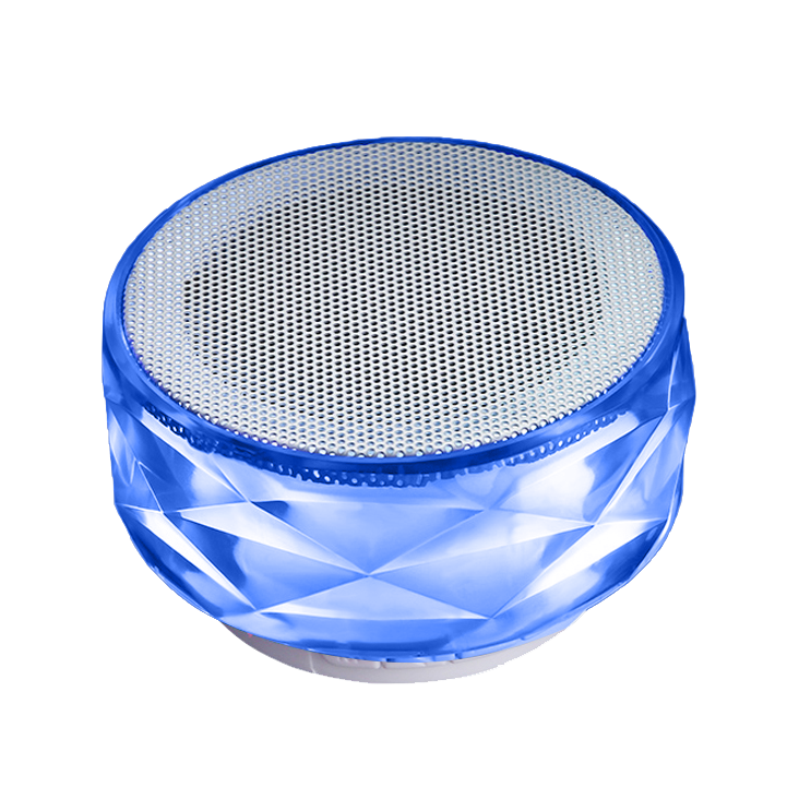 TechXtras Crystal Wireless Speaker - Blue