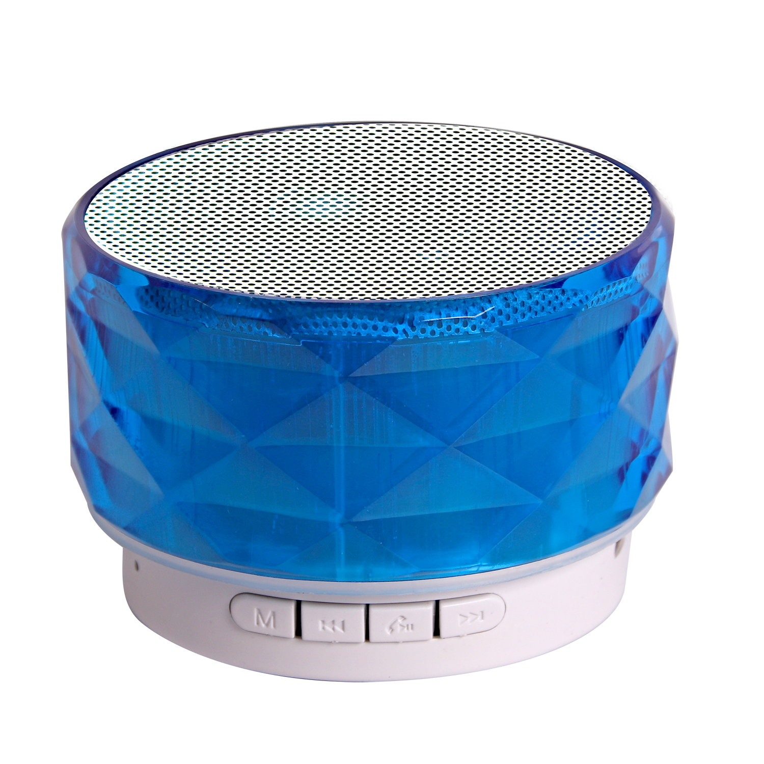 TechXtras Crystal Wireless Speaker - Blue